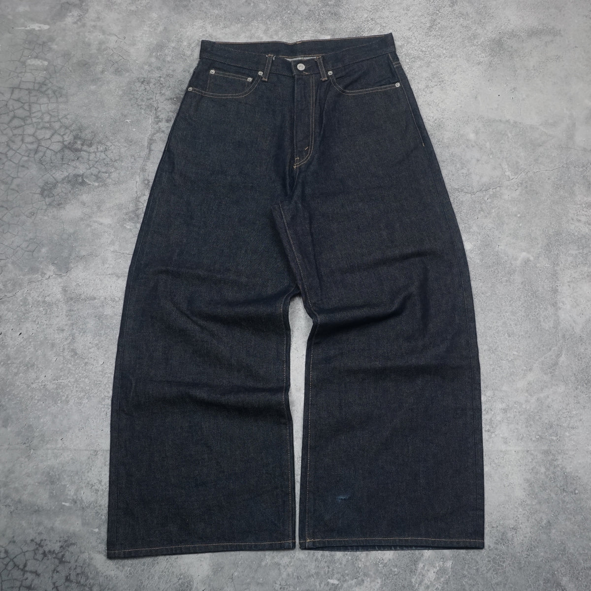 Journal Standard Wide Leg Raw Denim Jeans