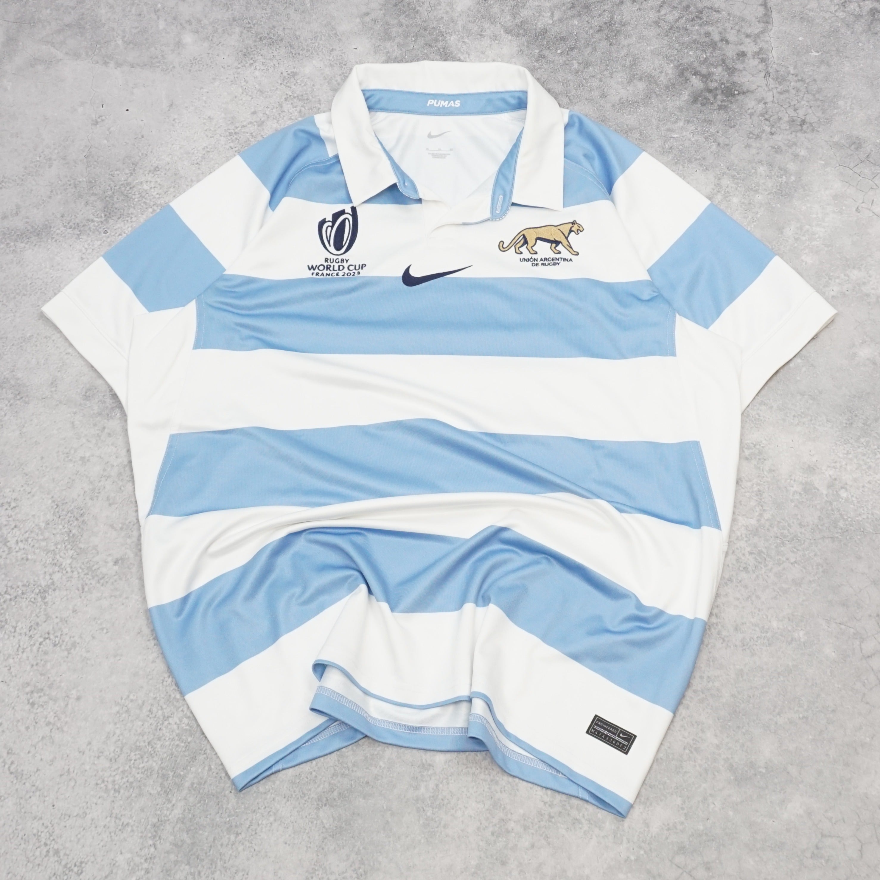 2000s Nike Rugby World Cup 2023 Polo