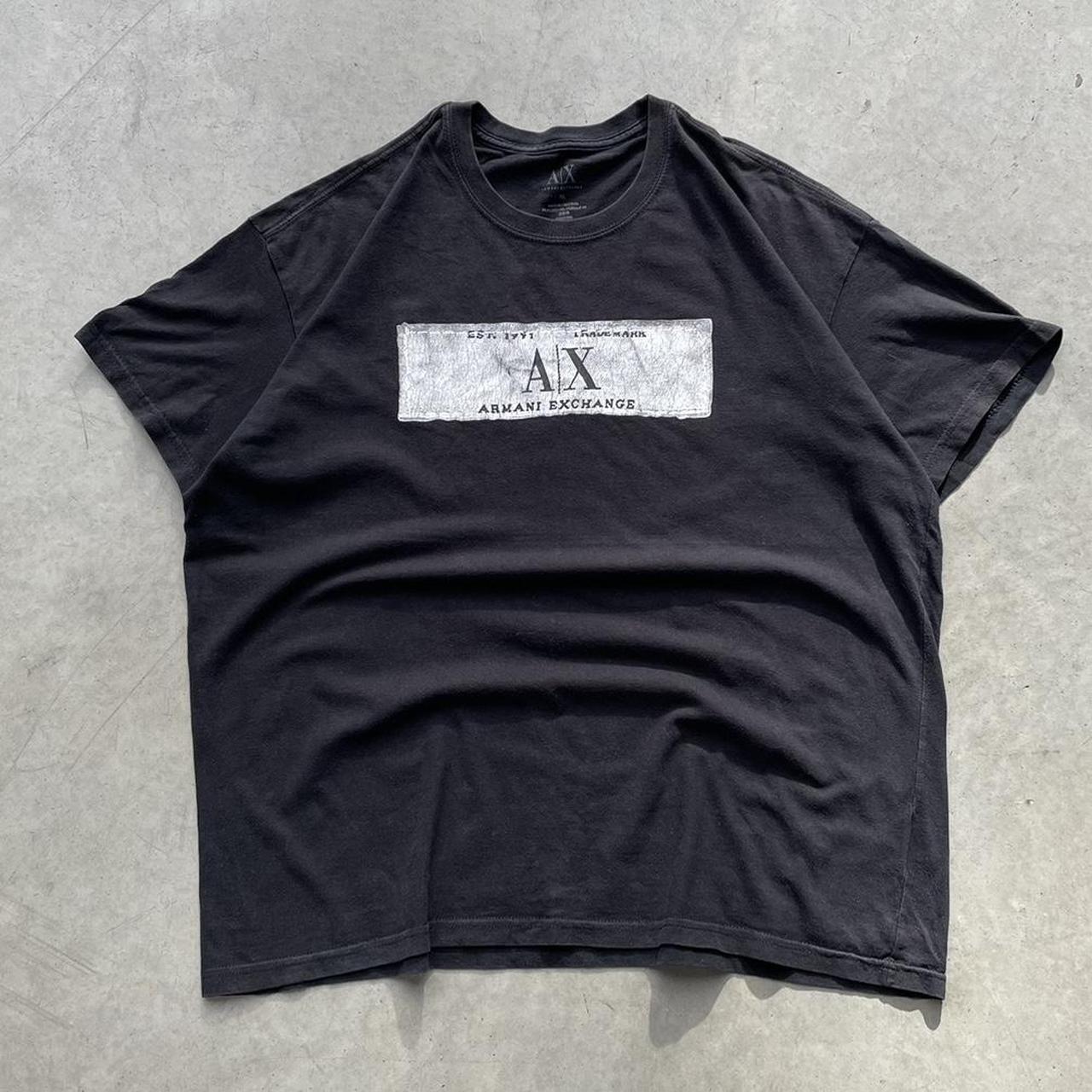 2000s Armani Exchange Y2K T-Shirt Boxy