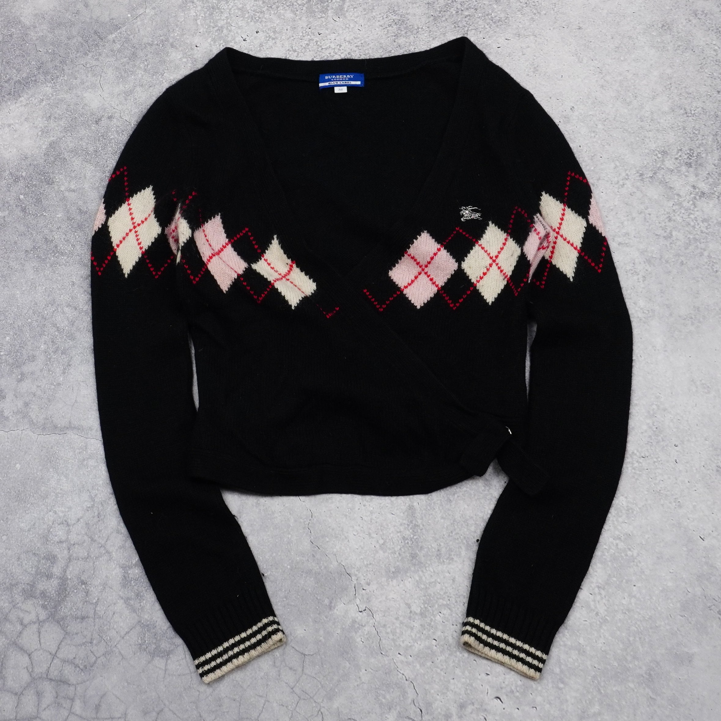 2000s Burberry Blue Label Cardigan