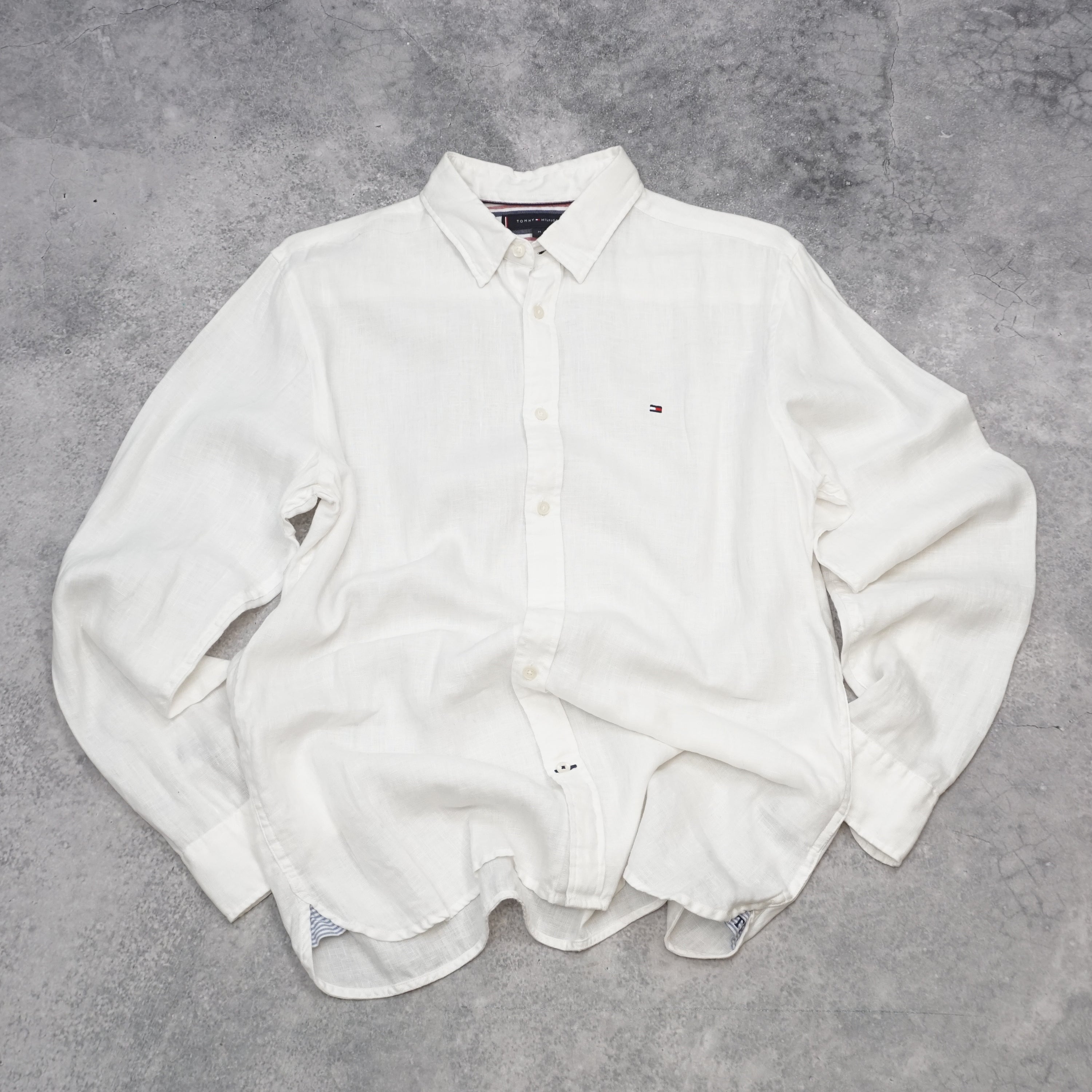 Tommy Hilfiger Linen Regular Fit Shirt