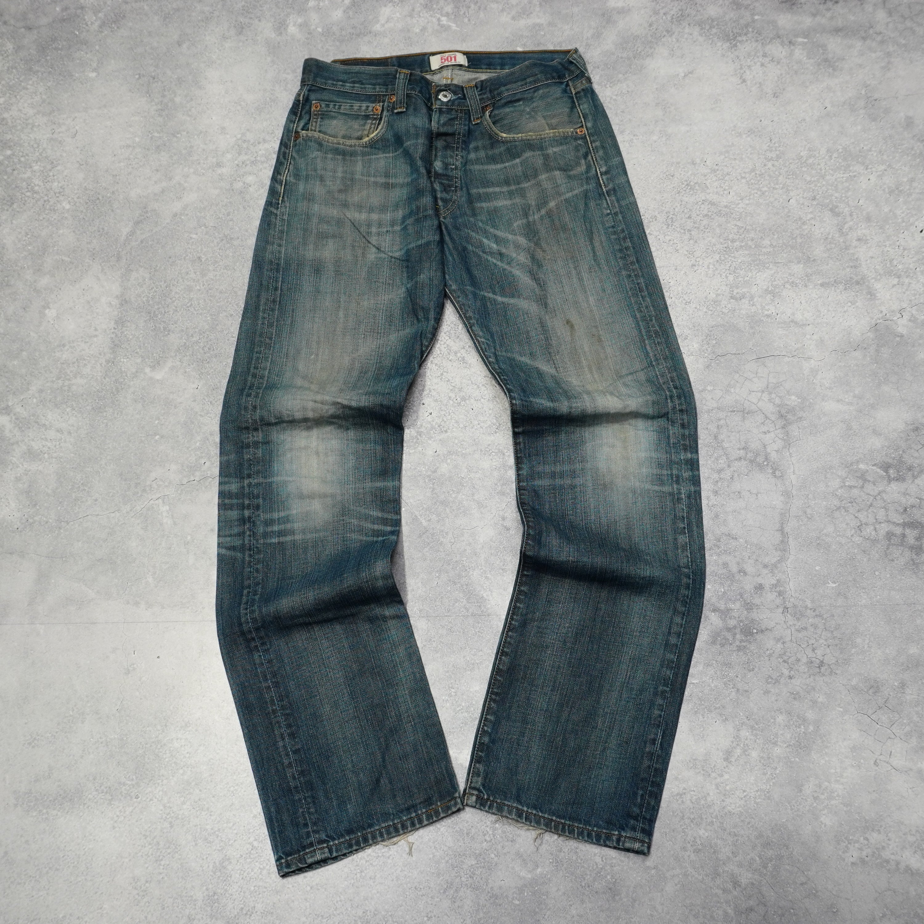 2000s Levi's 501 Straight Leg Jeans