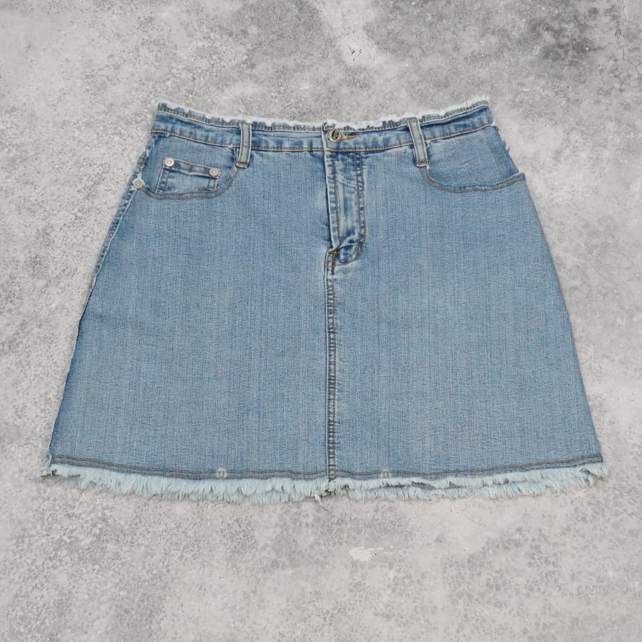 2000s Jeans Skirt