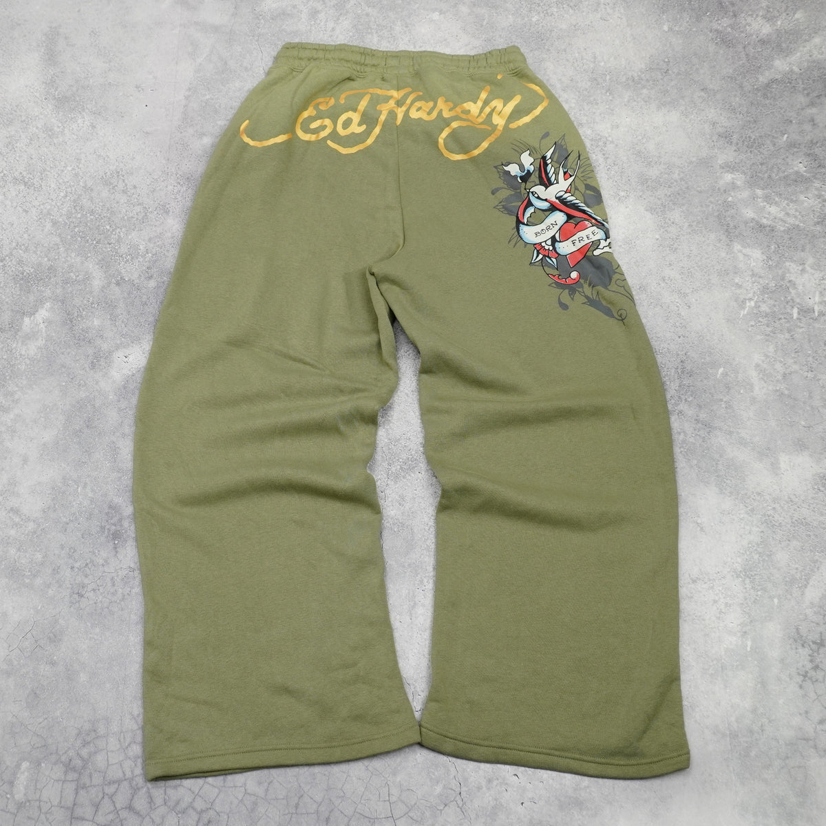 Ed Hardy Graphic Sweatpants