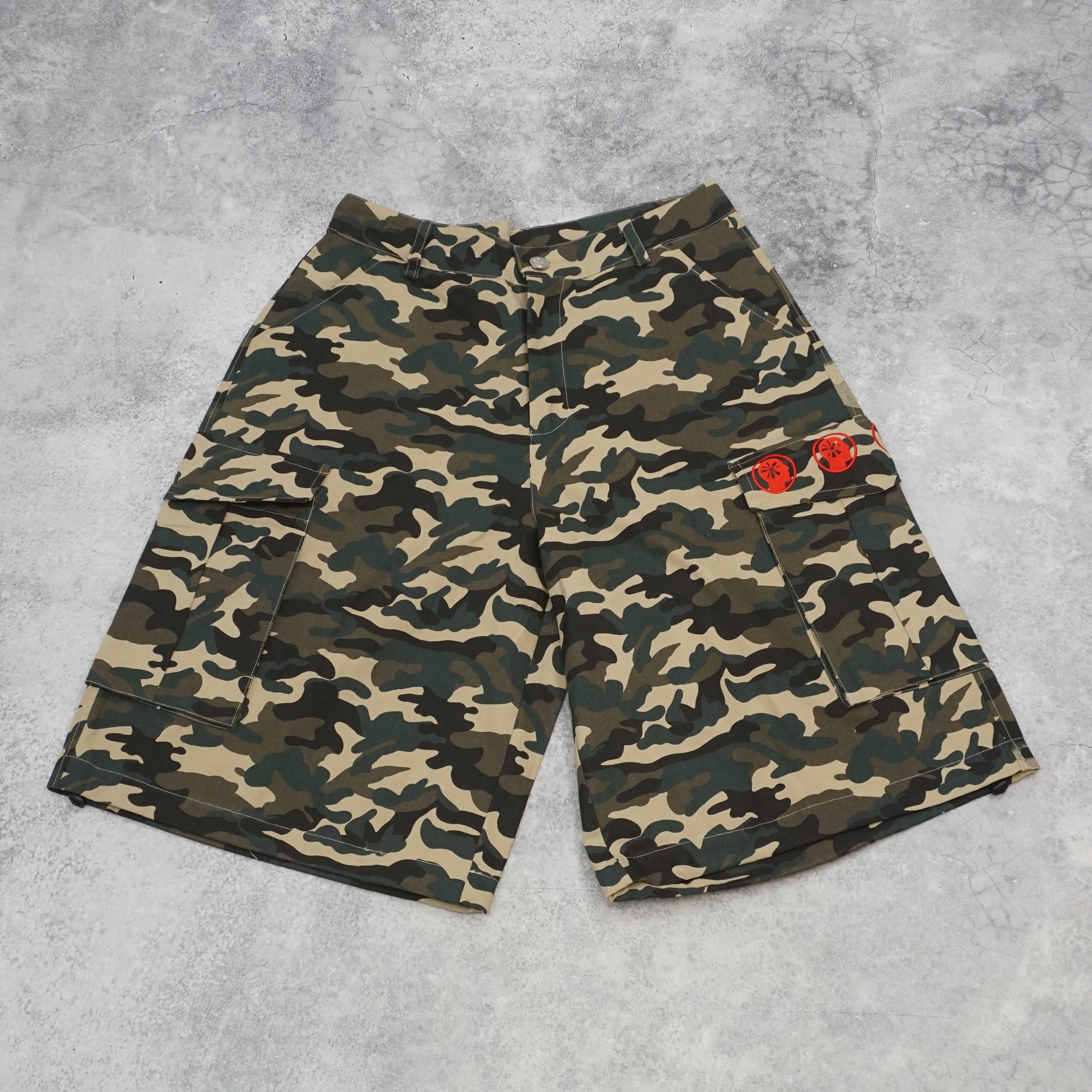 Fear No Evil Cargo Shorts