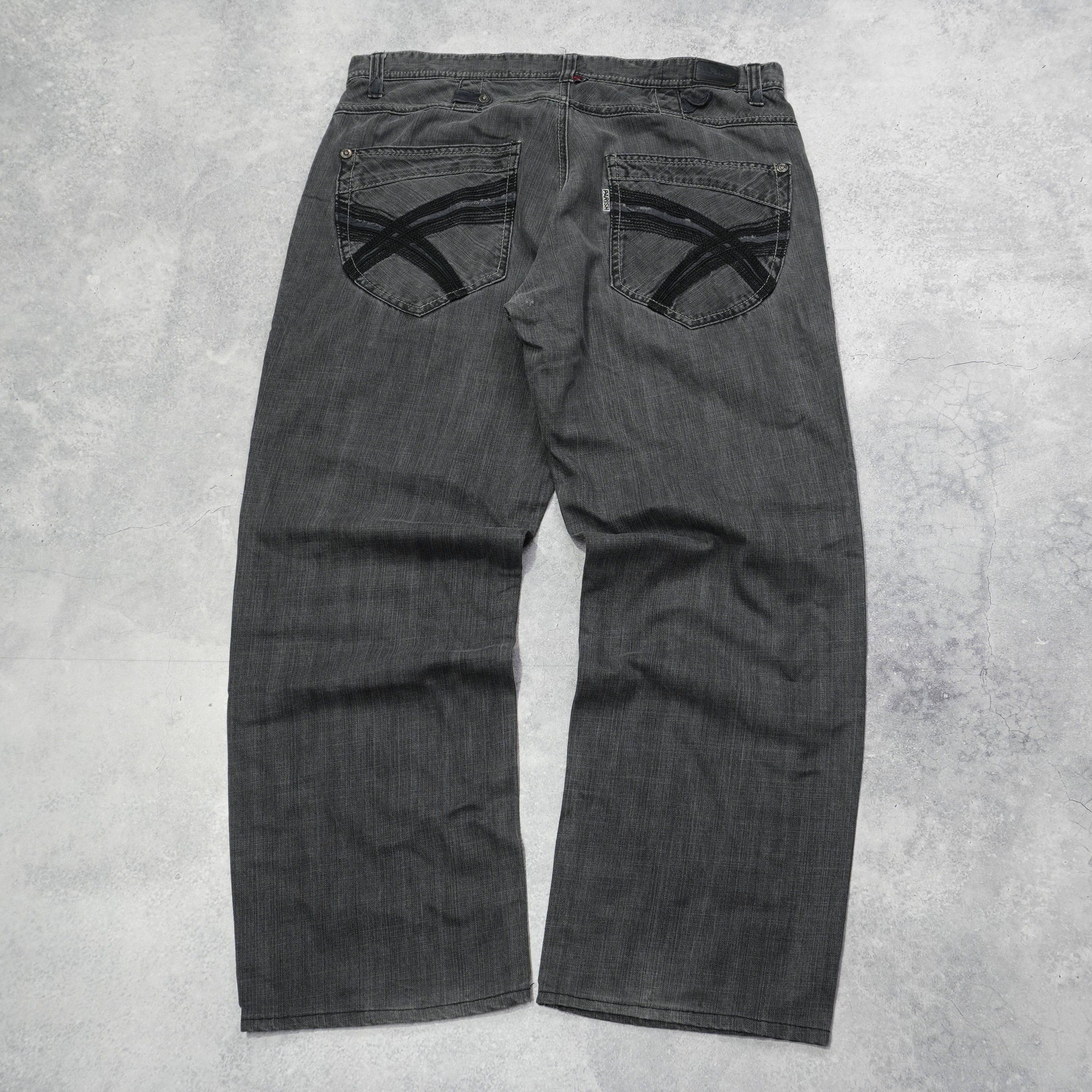 2000s Parish Embroidered Jeans