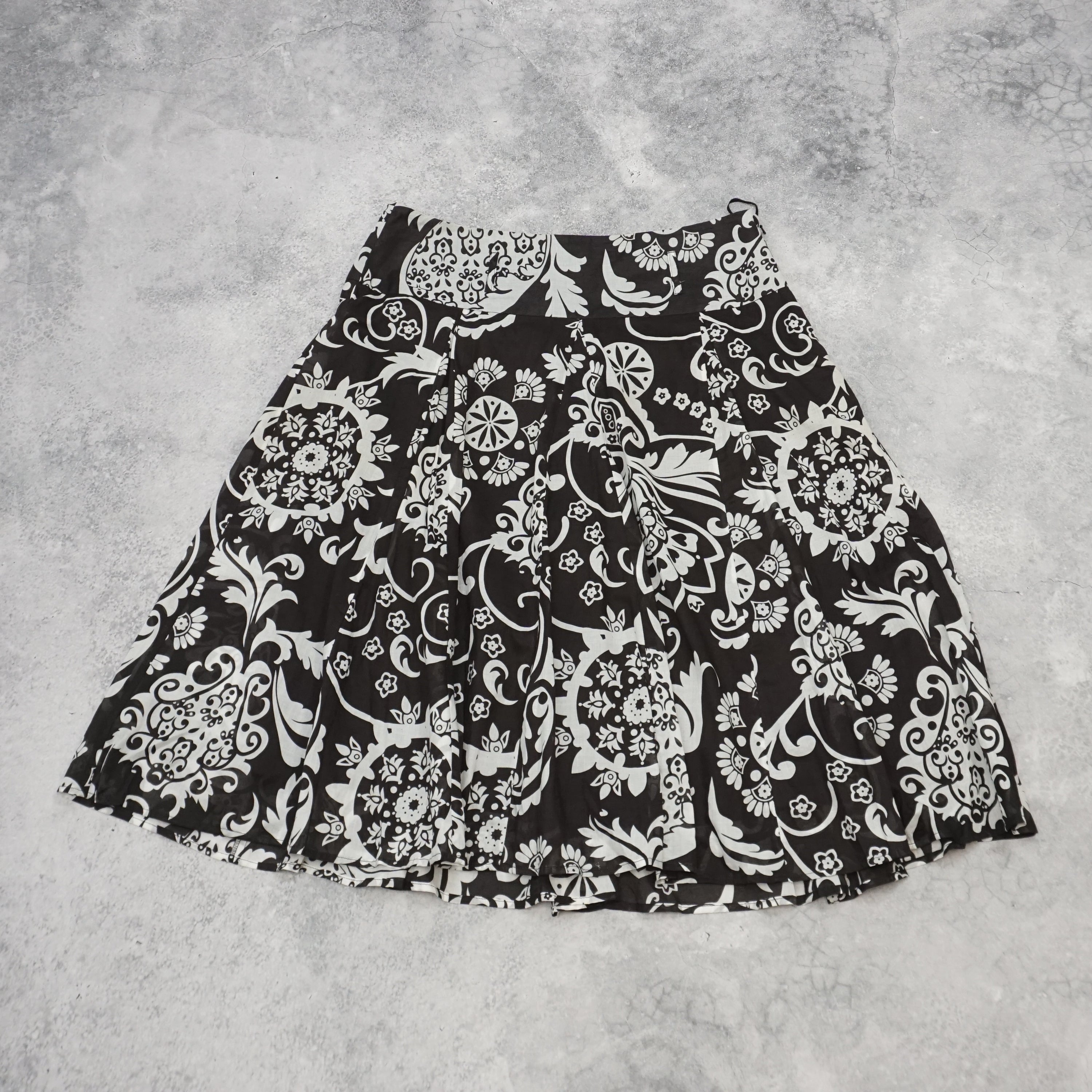 Suzanne Grae Patterned Skirt