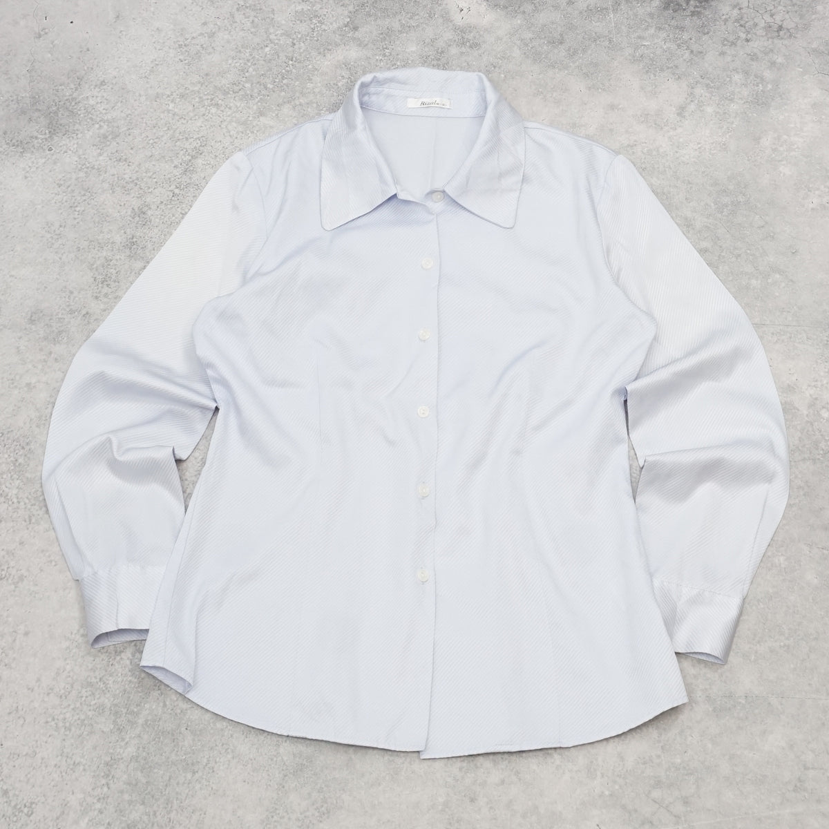 2000s Rizal Striped Satin Shirt