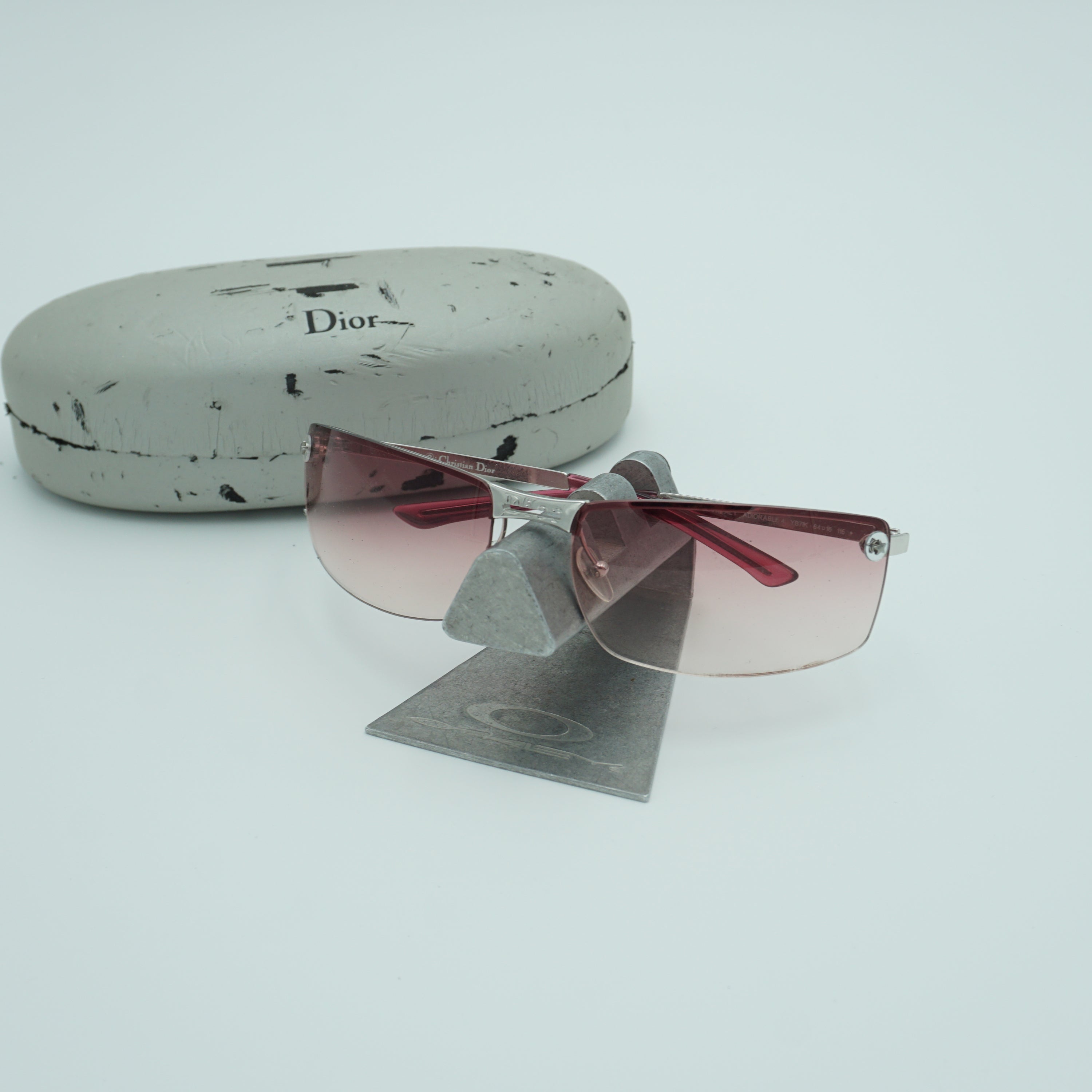2000s Dior Wire Frame Sunglasses