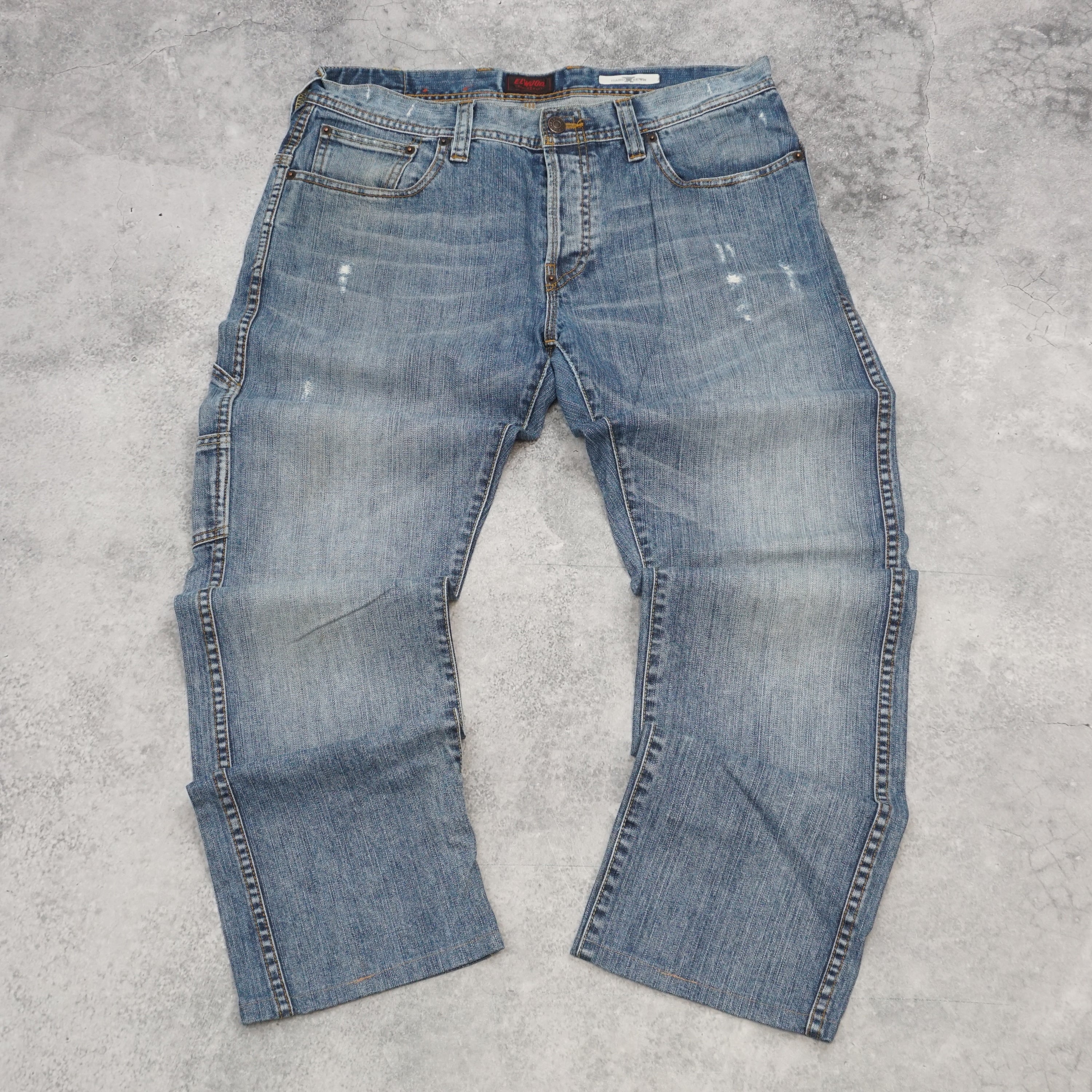 2000s Elwood Hard Sewn Casual Jeans