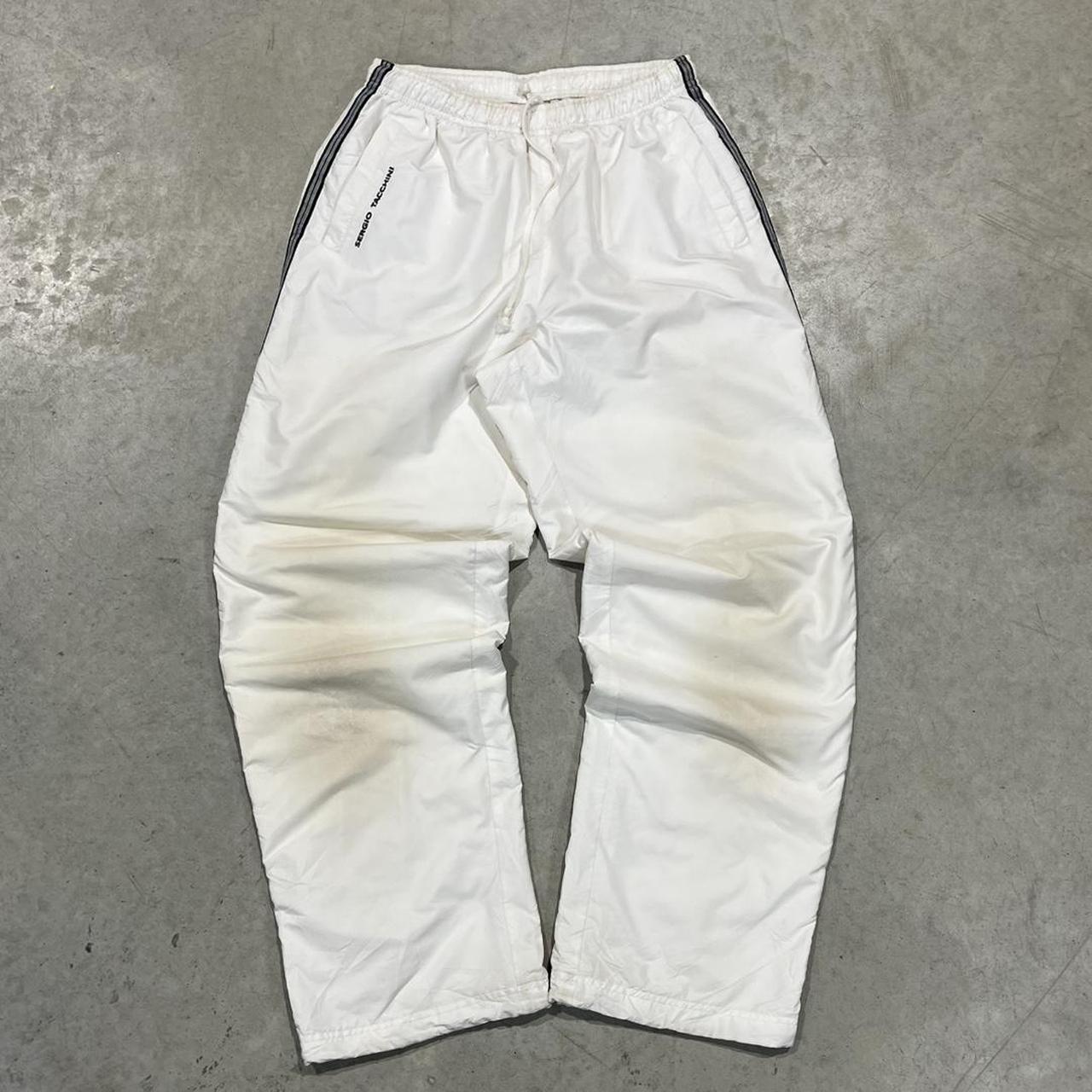 2000s Sergio Tacchini Baggy Wide Leg Pants Sweatpants
