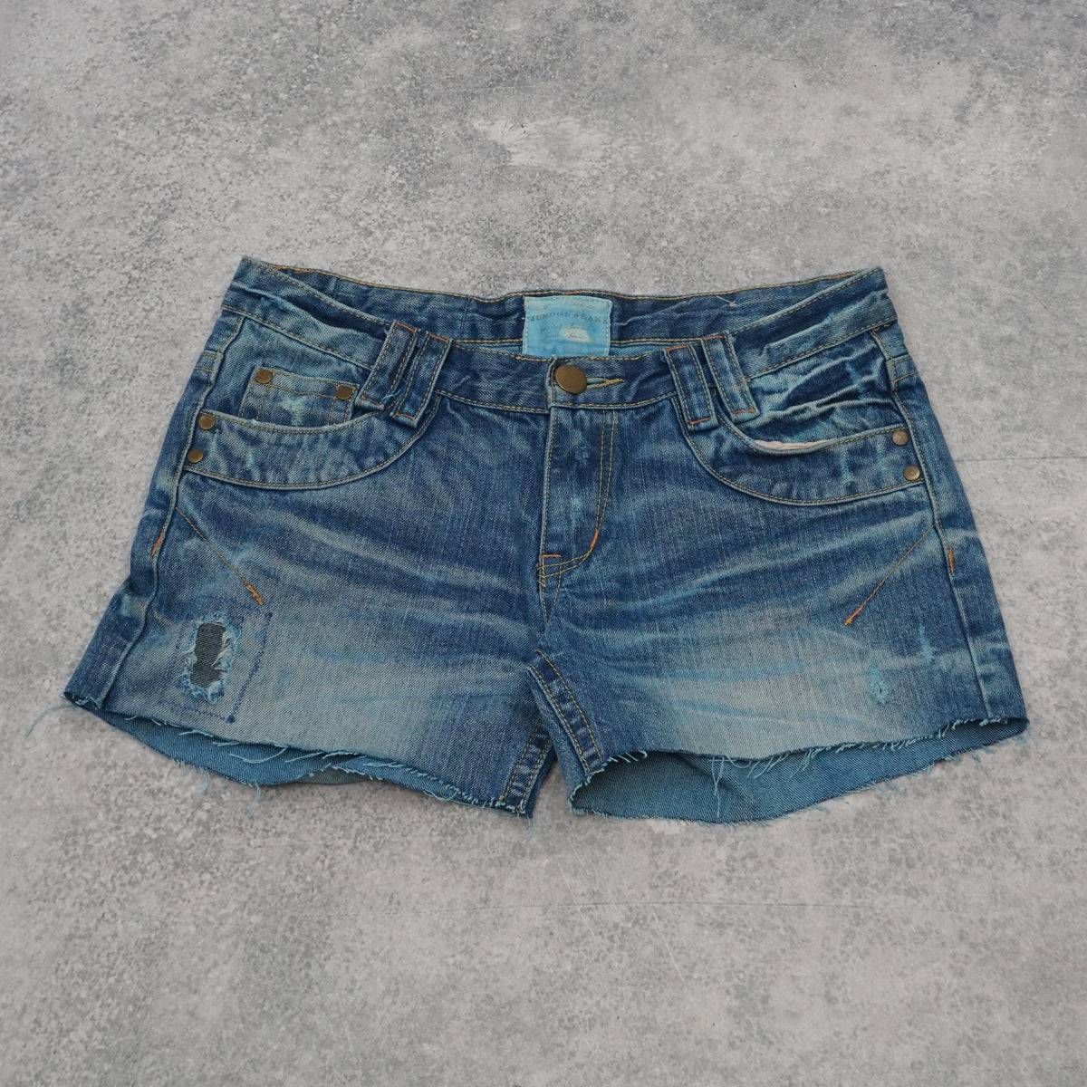 2000s Jundol Jeans Low Rise Distressed Jorts