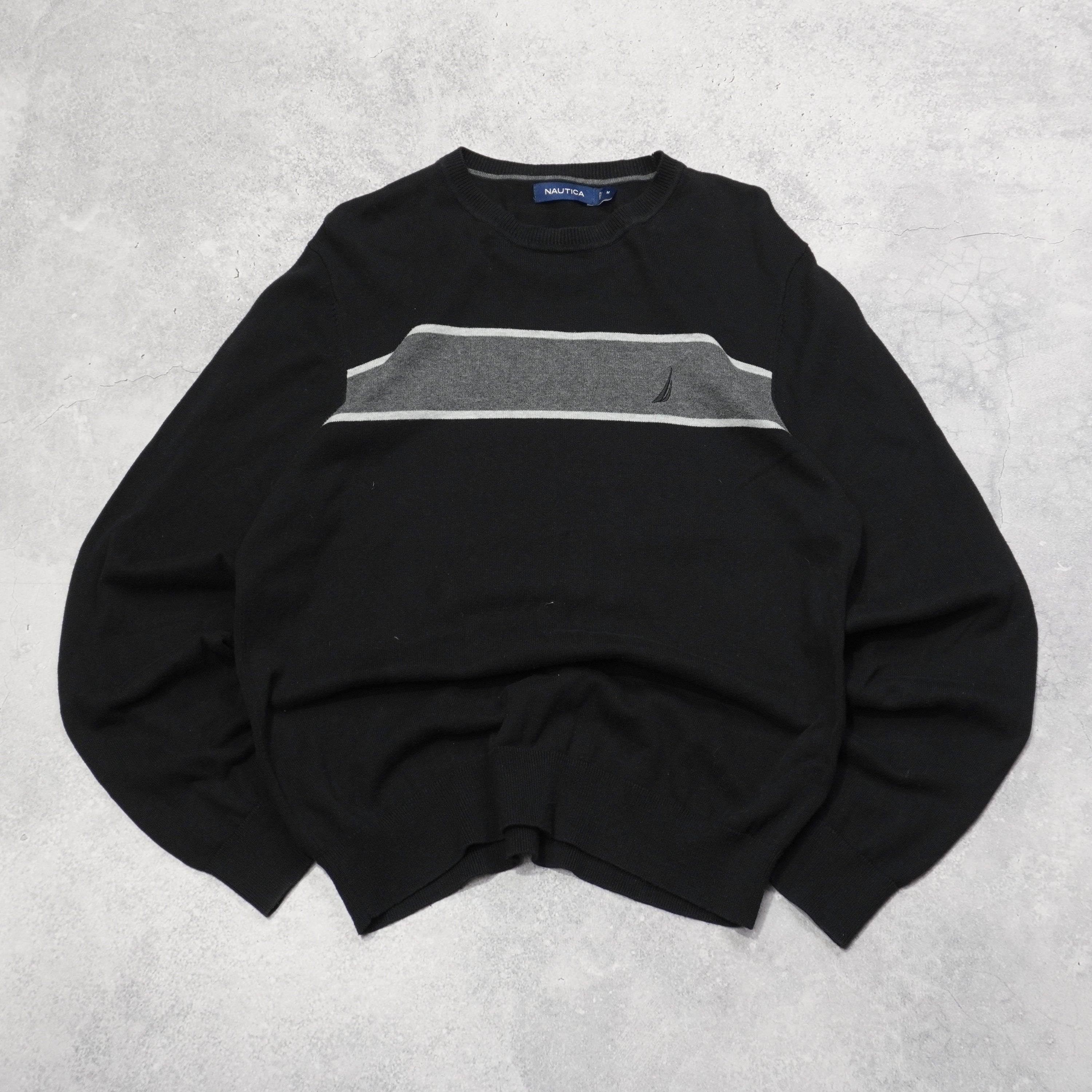 Modern Nautica Classic Striped Crewneck