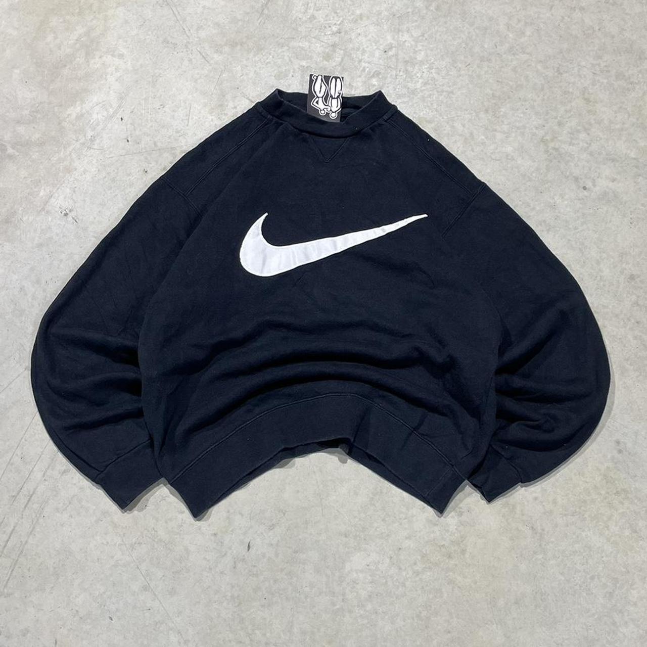 90s Nike Cropped Crewneck Sweater