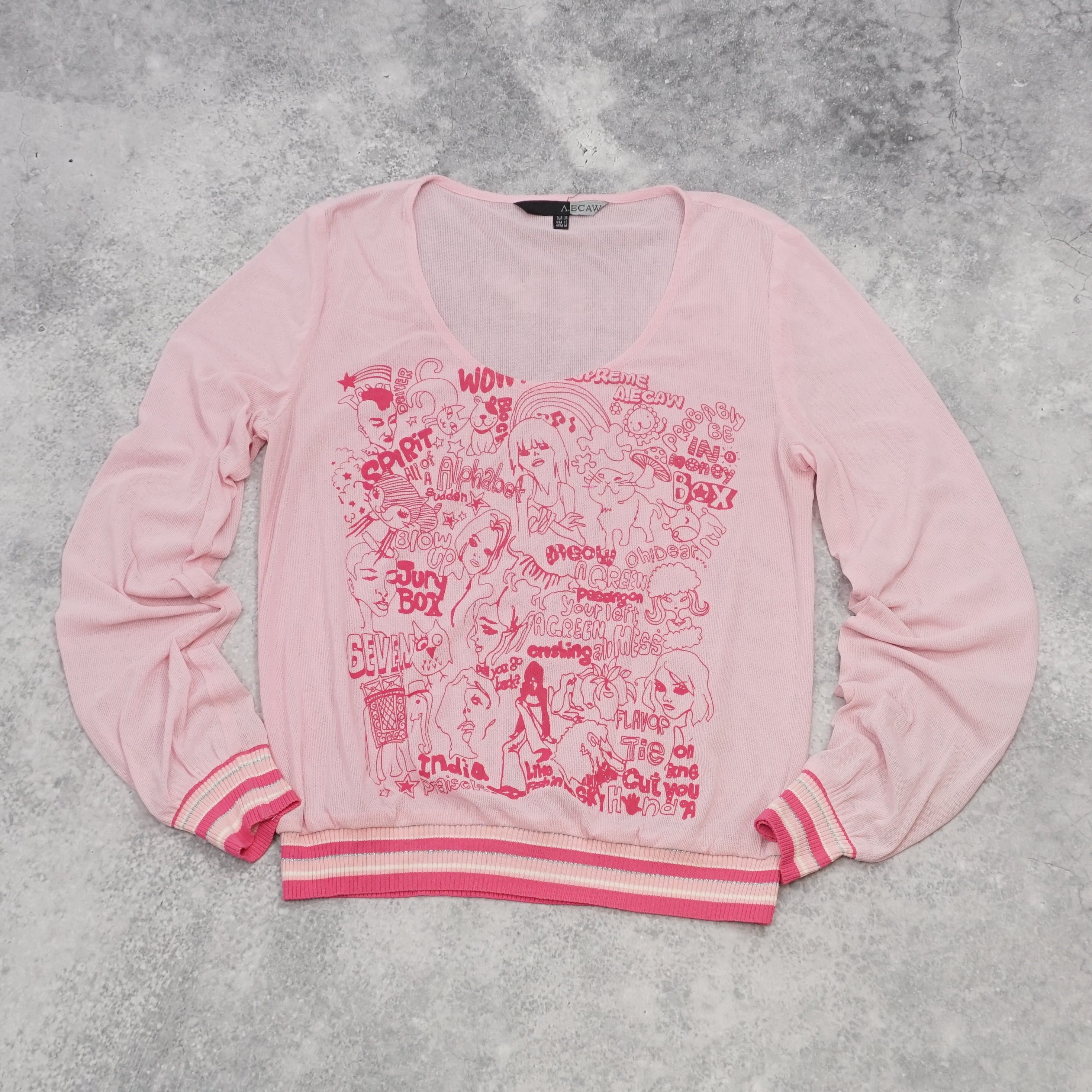A.E.CAW Graphic Sweater