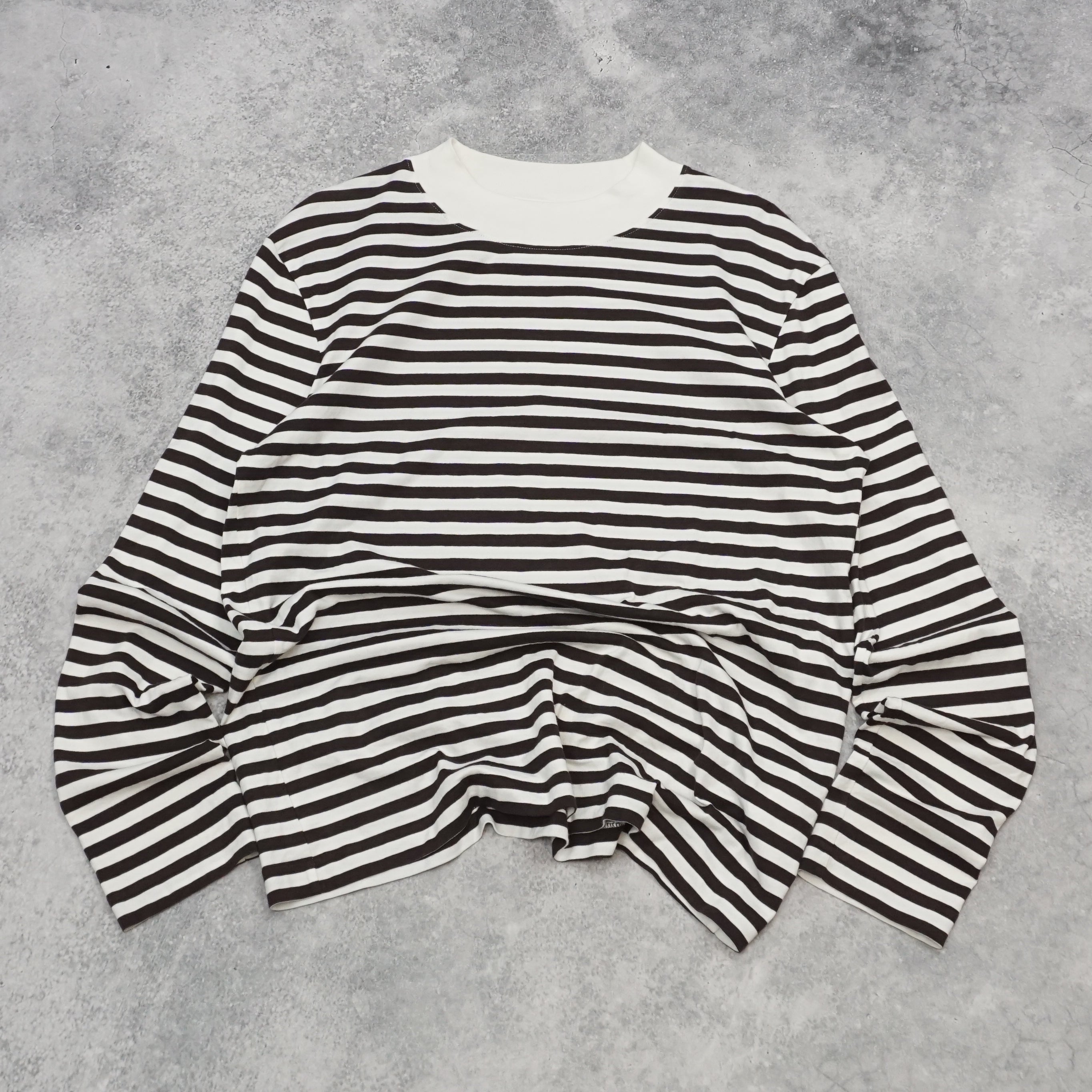 Cos Striped Casual Top Long Sleeve