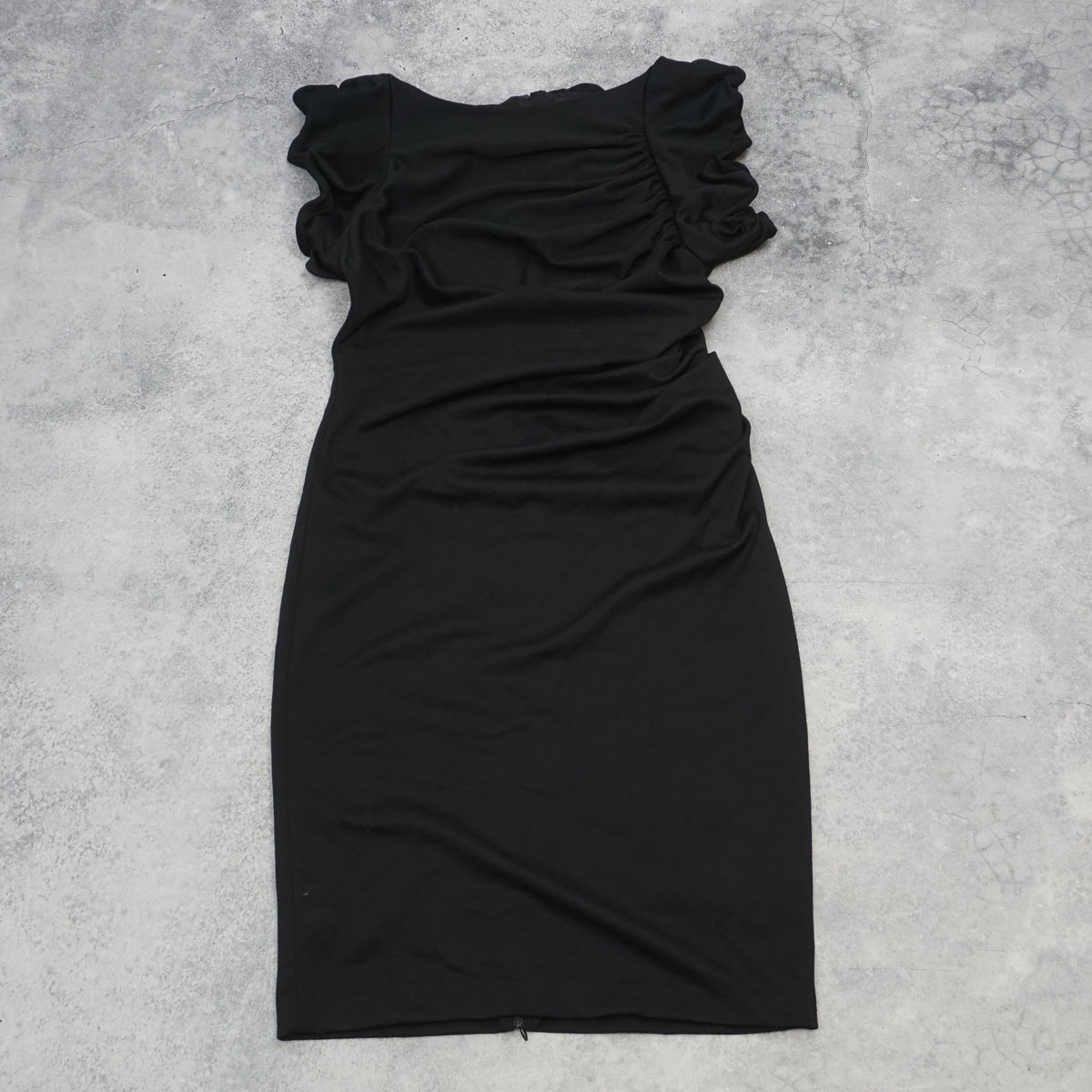 ROSEM Ruffle Sleeve Dress