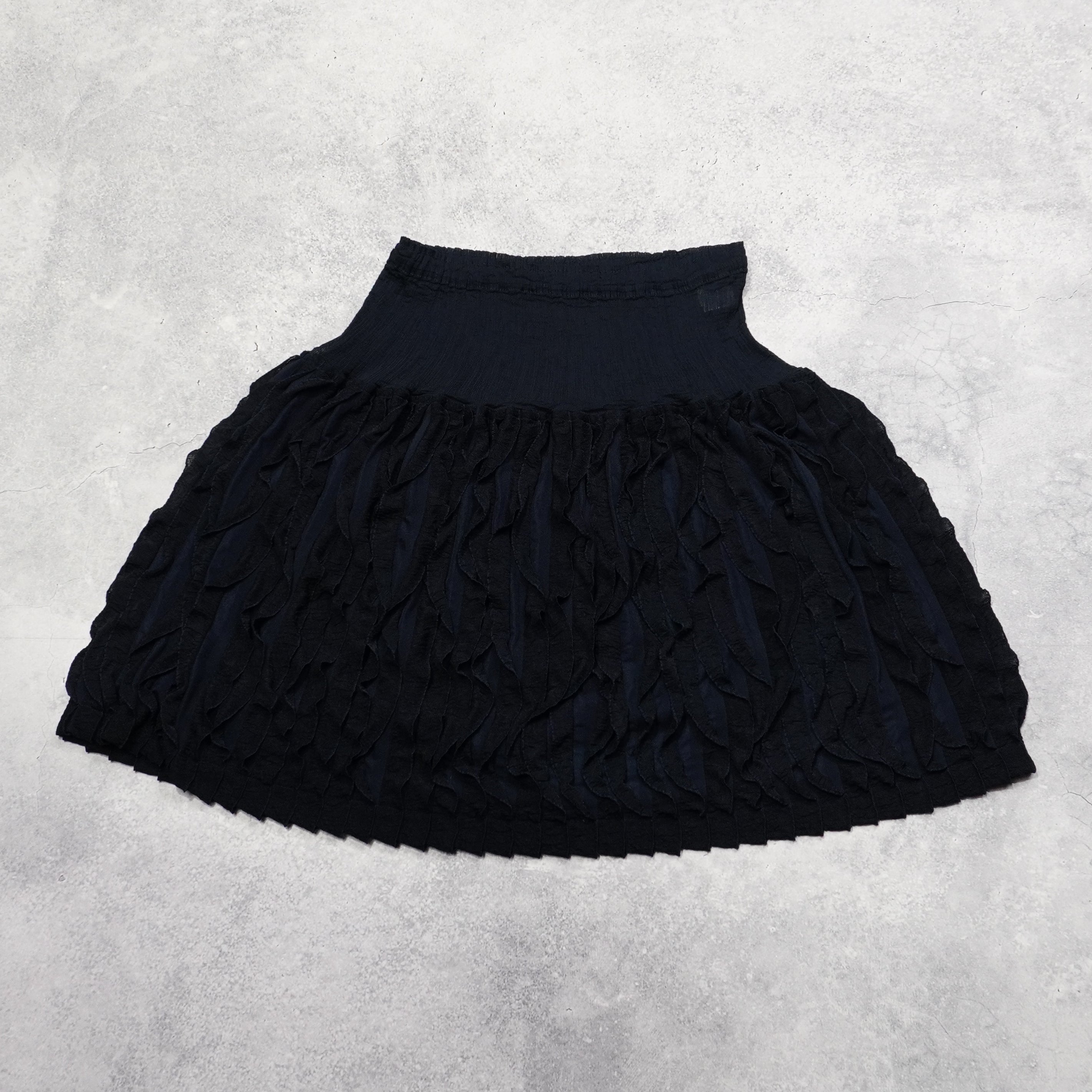 Issey Miyake ME Ruffled Mini Skirt