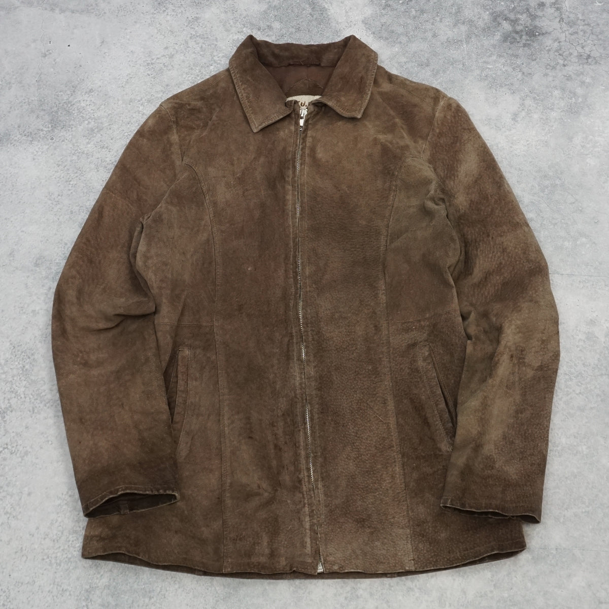 2000s J.U.N.K Suede Leather Jacket