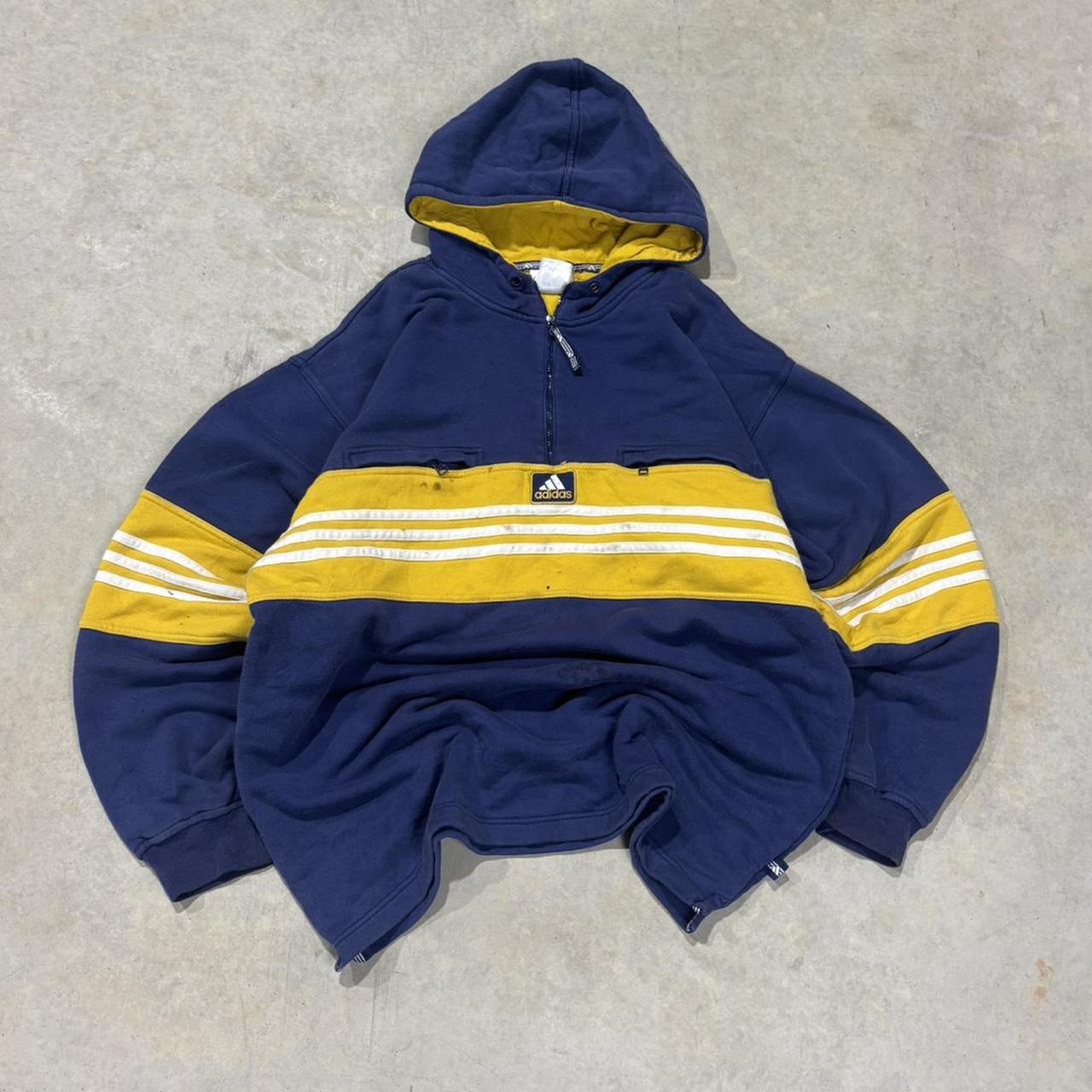 90s Adidas Hoodie Zip Up