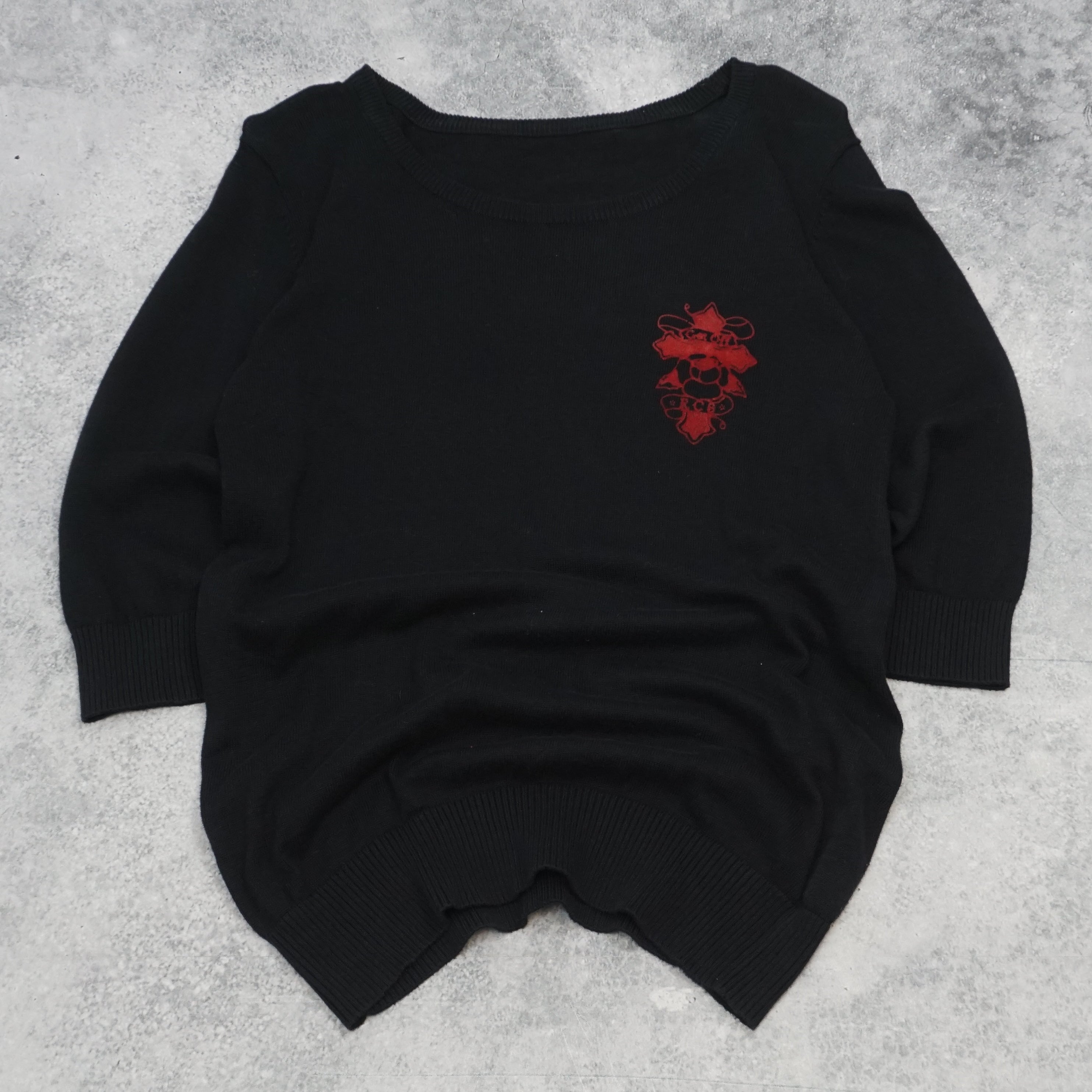 Rodeo Crowns 1/2 Sleeve Graphic Knit