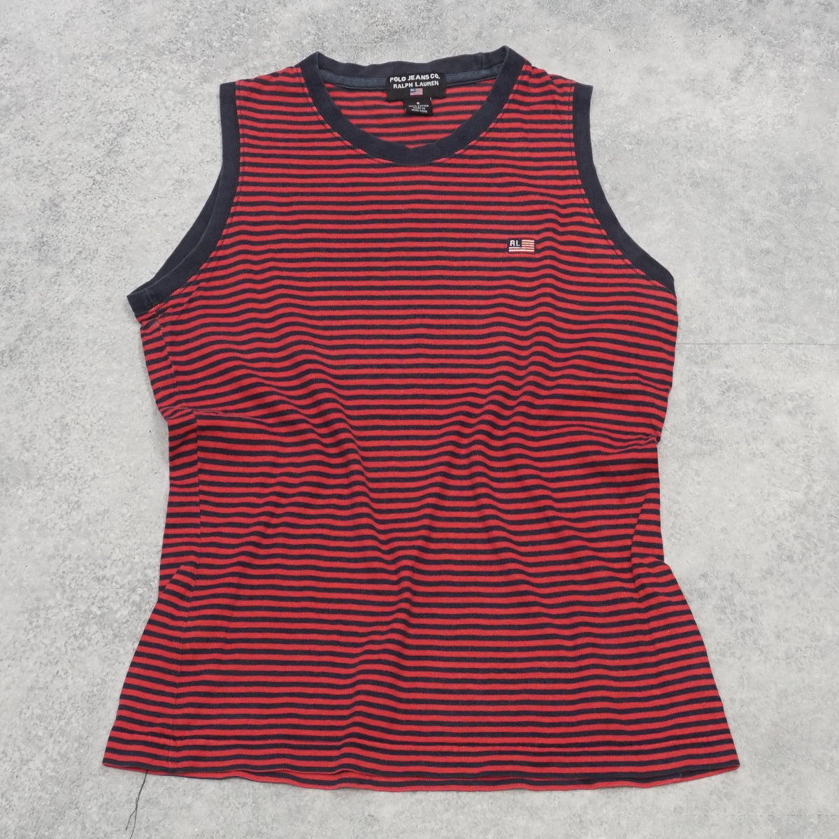 90s Polo Jeans Co. Ralph Lauren Striped Tank Top Top