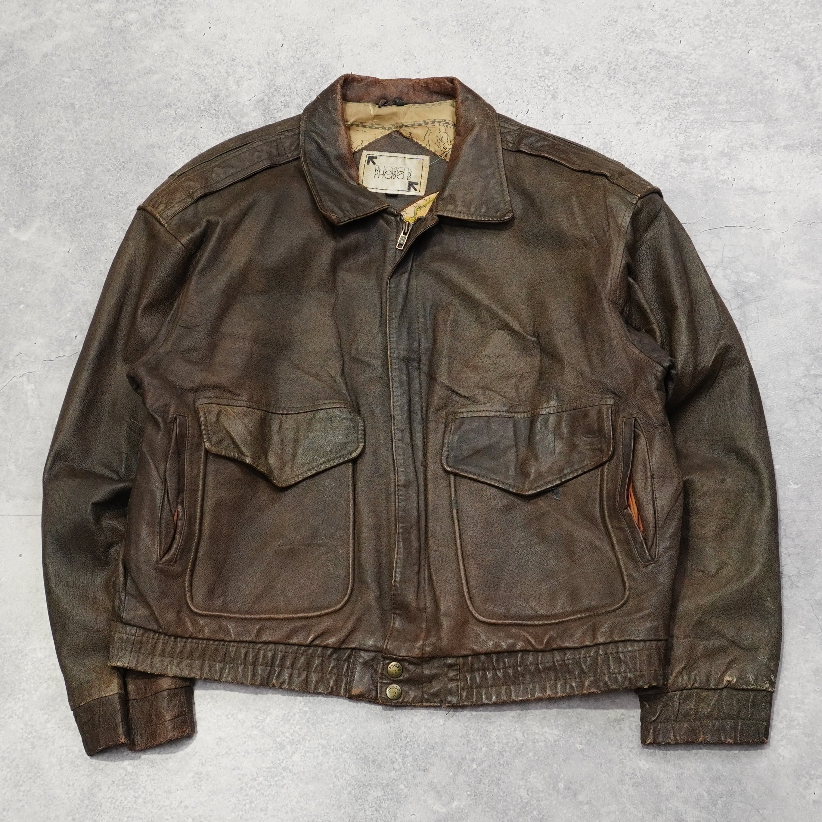 90s Phase 2 Leather Jacket