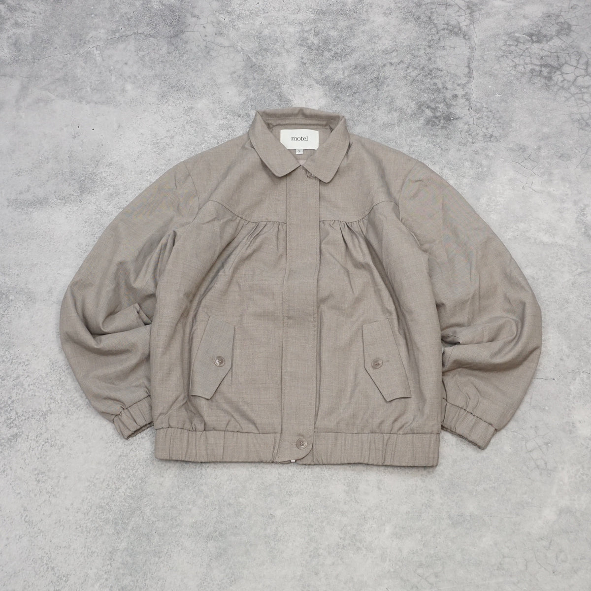 Motel Gathered Yoke Harrington Jacket
