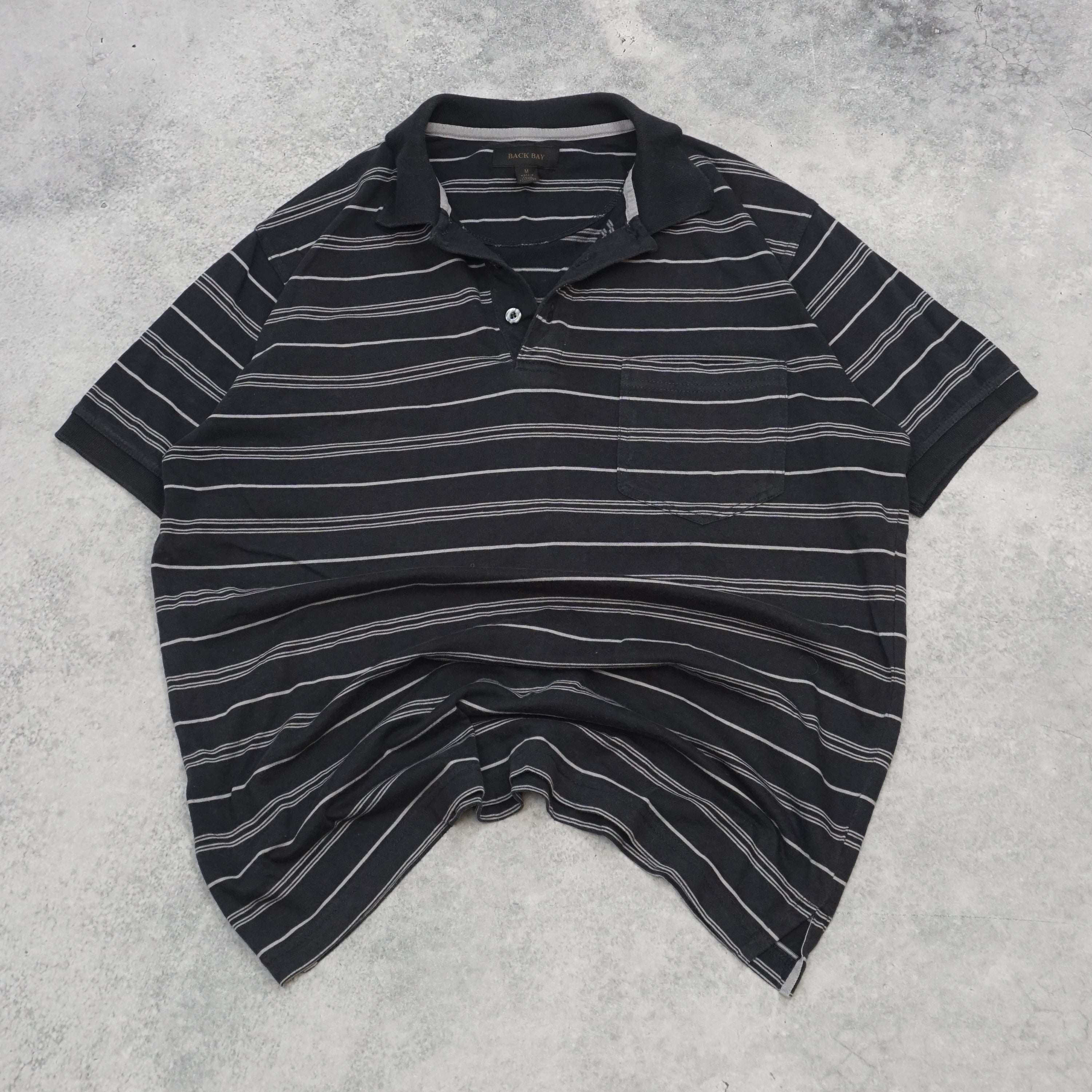 Back Bay Striped Polo