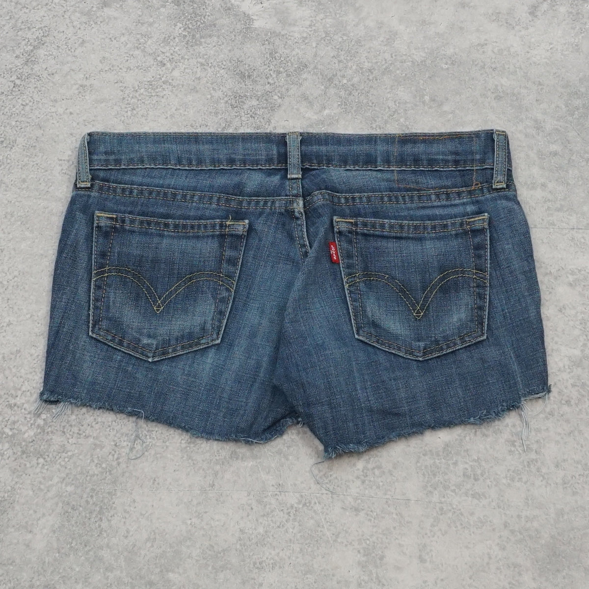 2000s Levis Denim Cutoff Low Rise Shorts