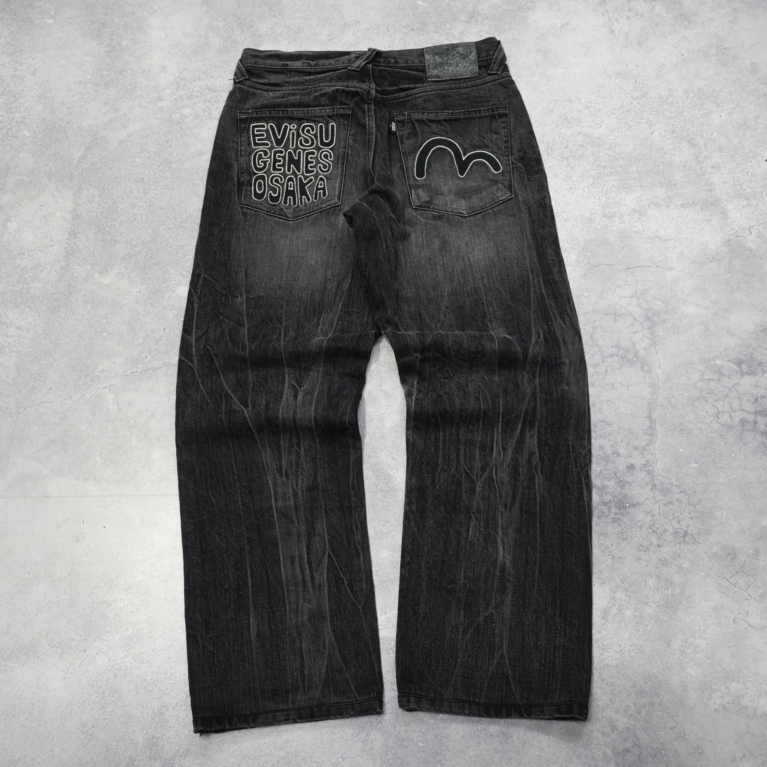 Evisu Embroidered Jeans