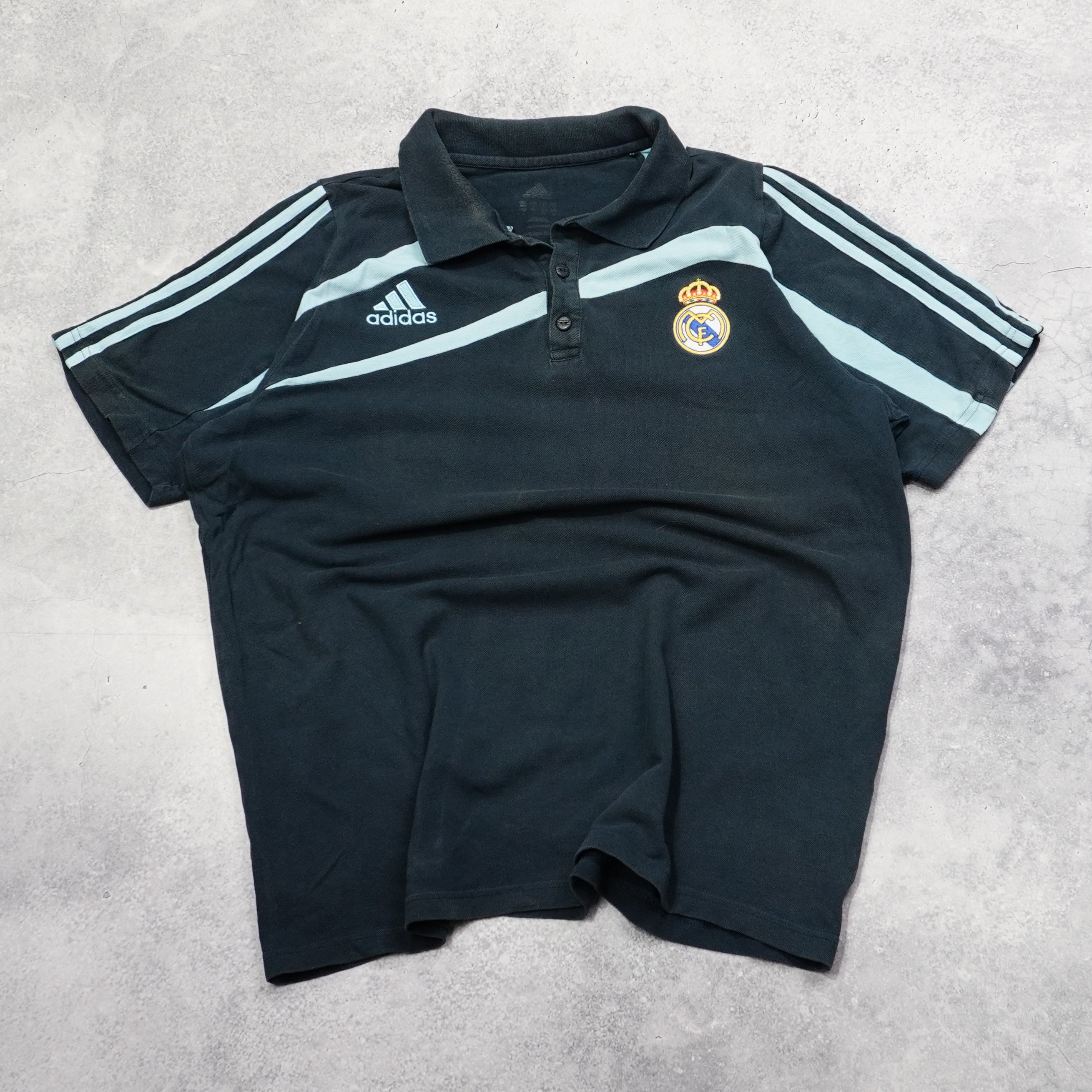 2000s Adidas Real Madrid Polo