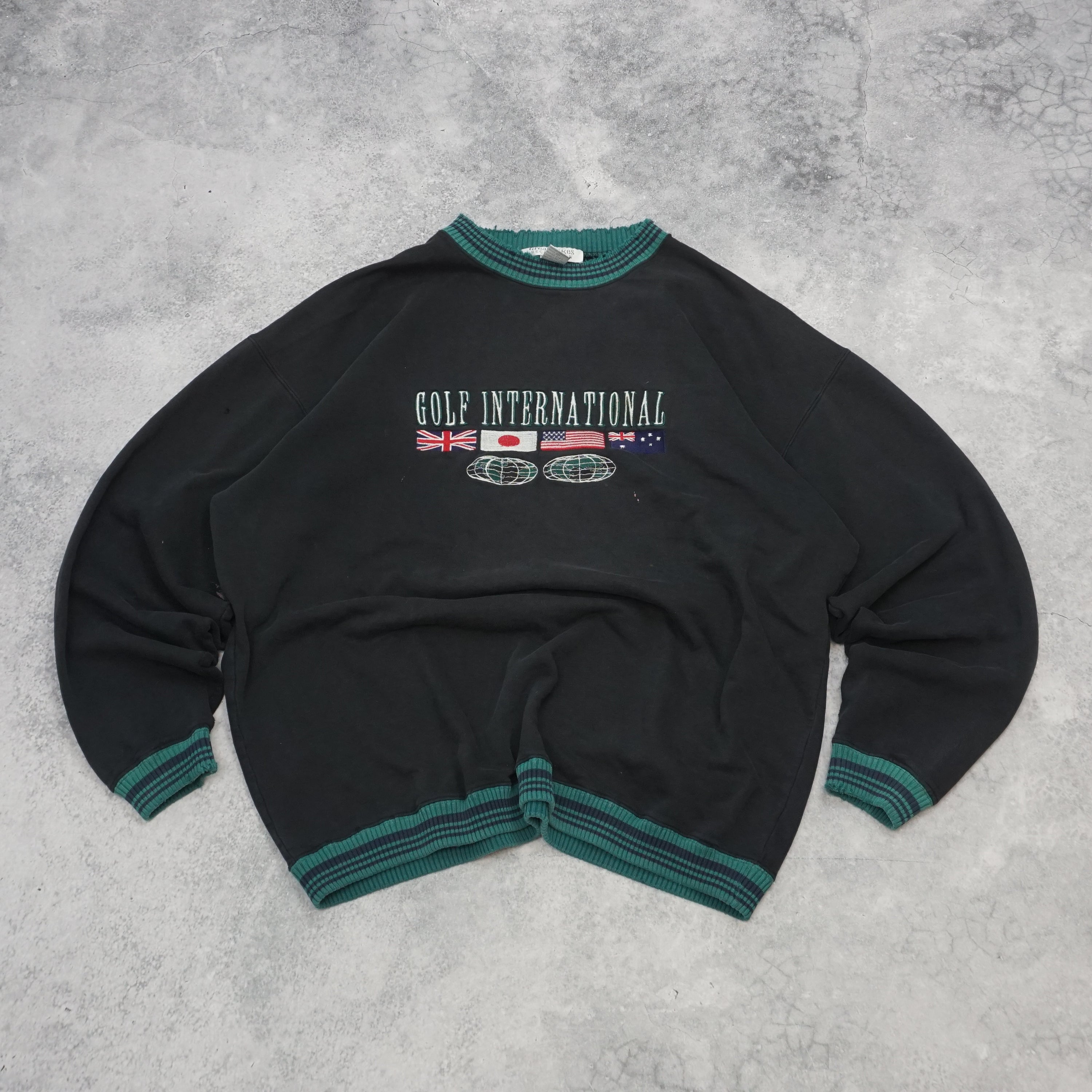 90s Great Lakes Recreation Golf International Graphic Sweater