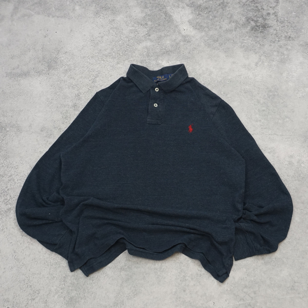 Polo Ralph Lauren Long Sleeve Custom Slim Fit Polo