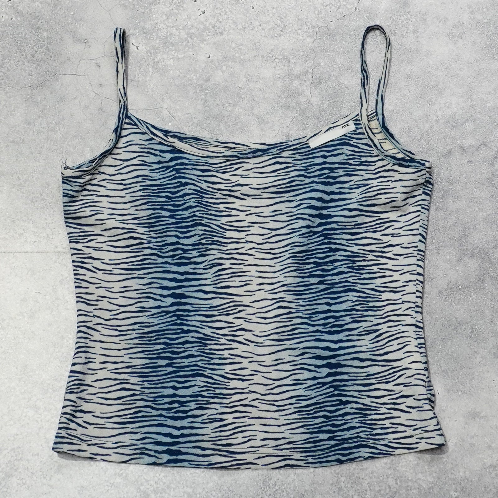 2000s Marzo Zebra Print Cami