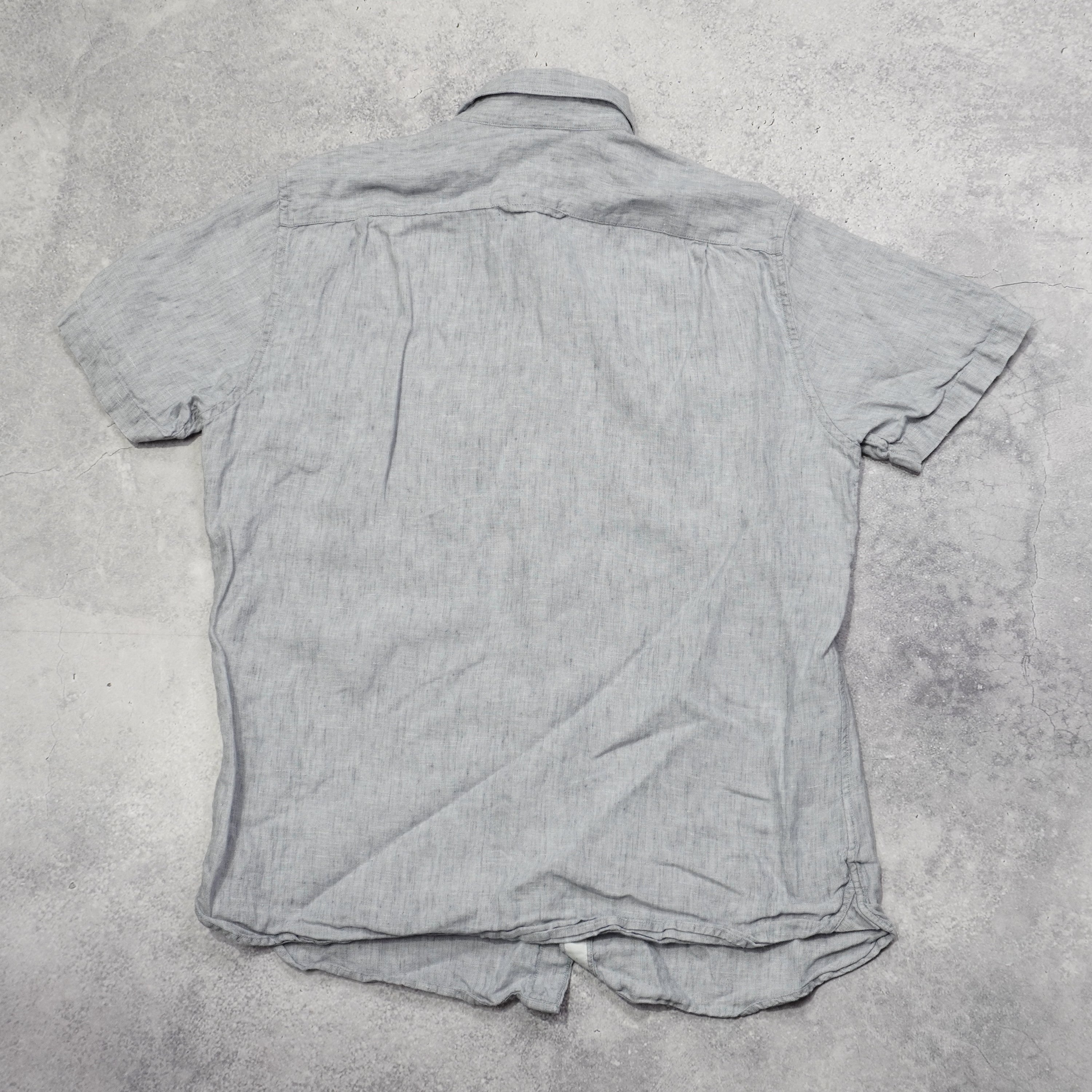 2000s Trenery French Linen Button Up