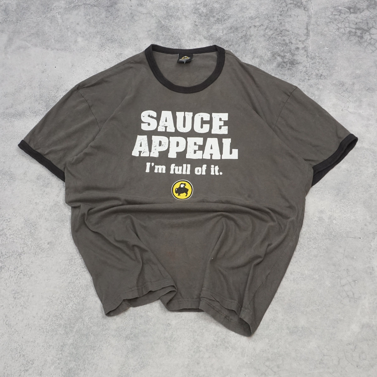 2000s Buffalo Wild Wings Sauce Appeal Ringer T-Shirt