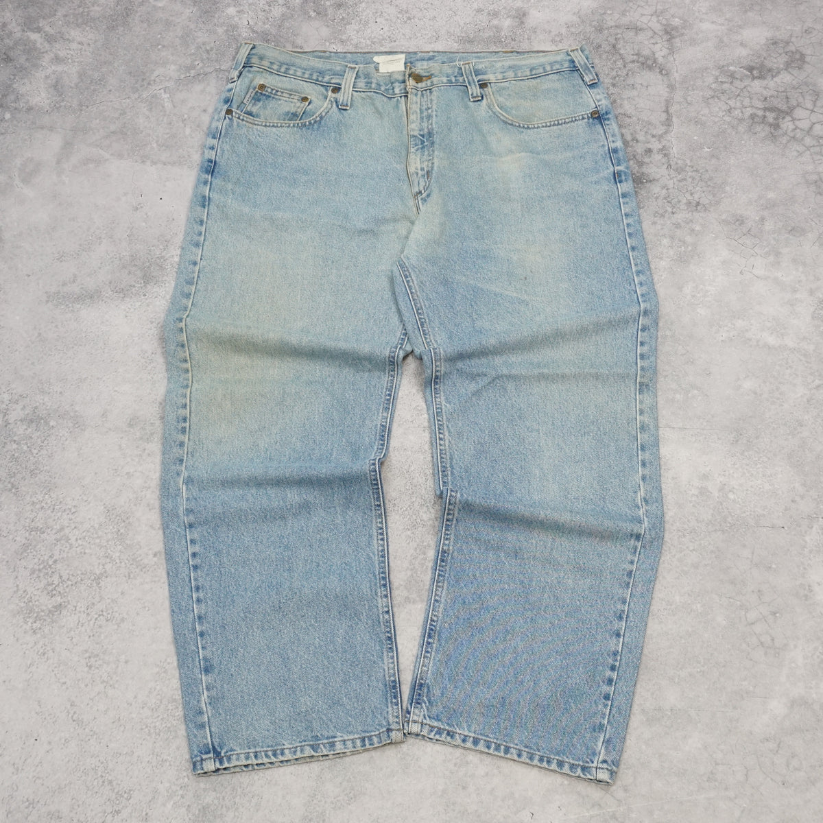 2000s Carhartt Relaxed Fit Light Wash Jeans