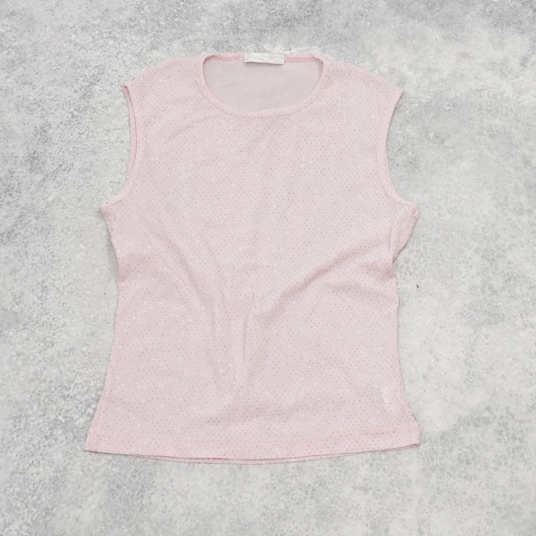 2000s Sheer Tank Top