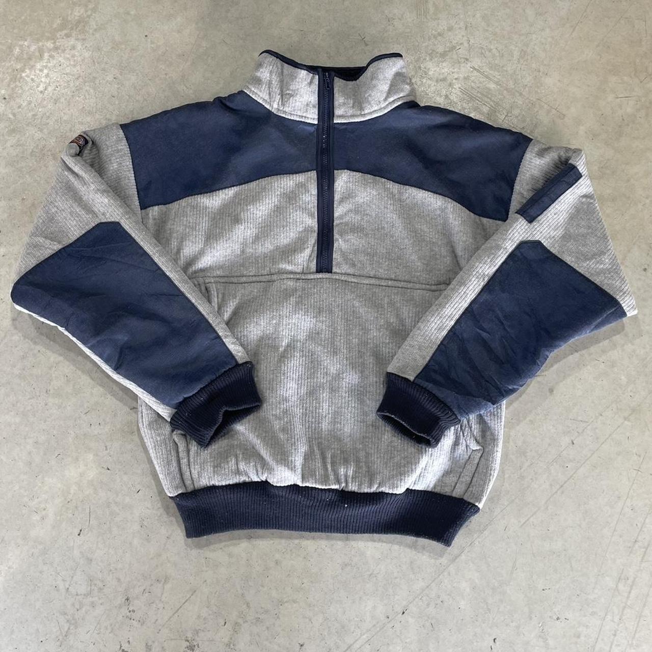 2000s Dickies Quarter Zip Sweater