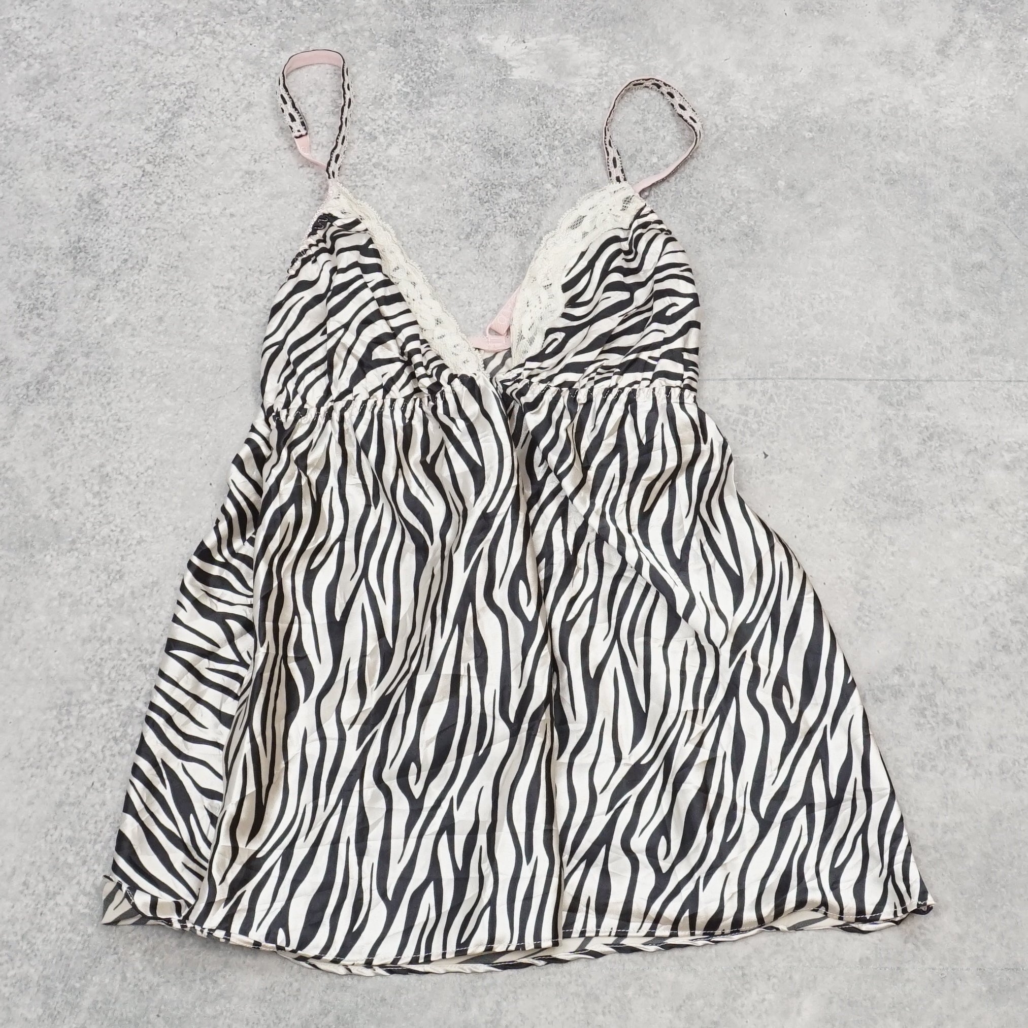 2000s Zebra Print Cami