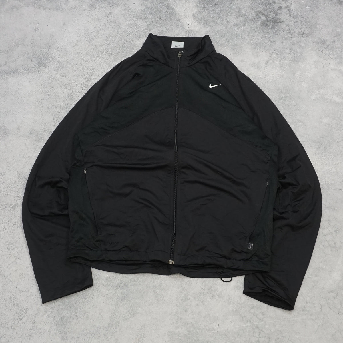 2000s Nike Dri-Fit Tennis Track Jacket