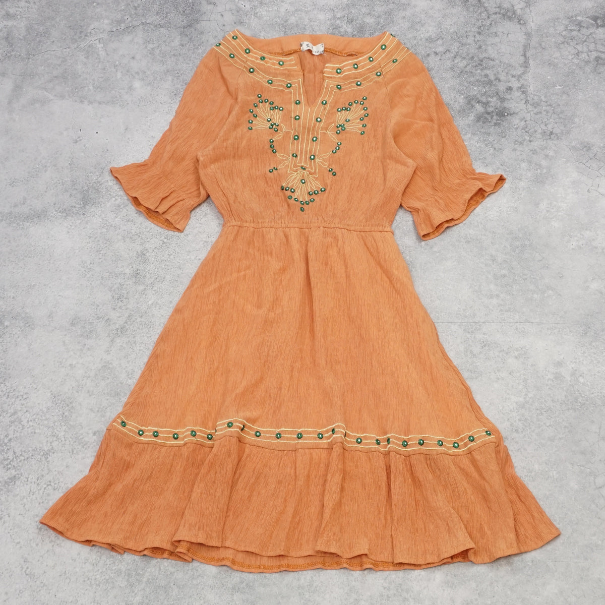 Ami Embroidered Boho Dress