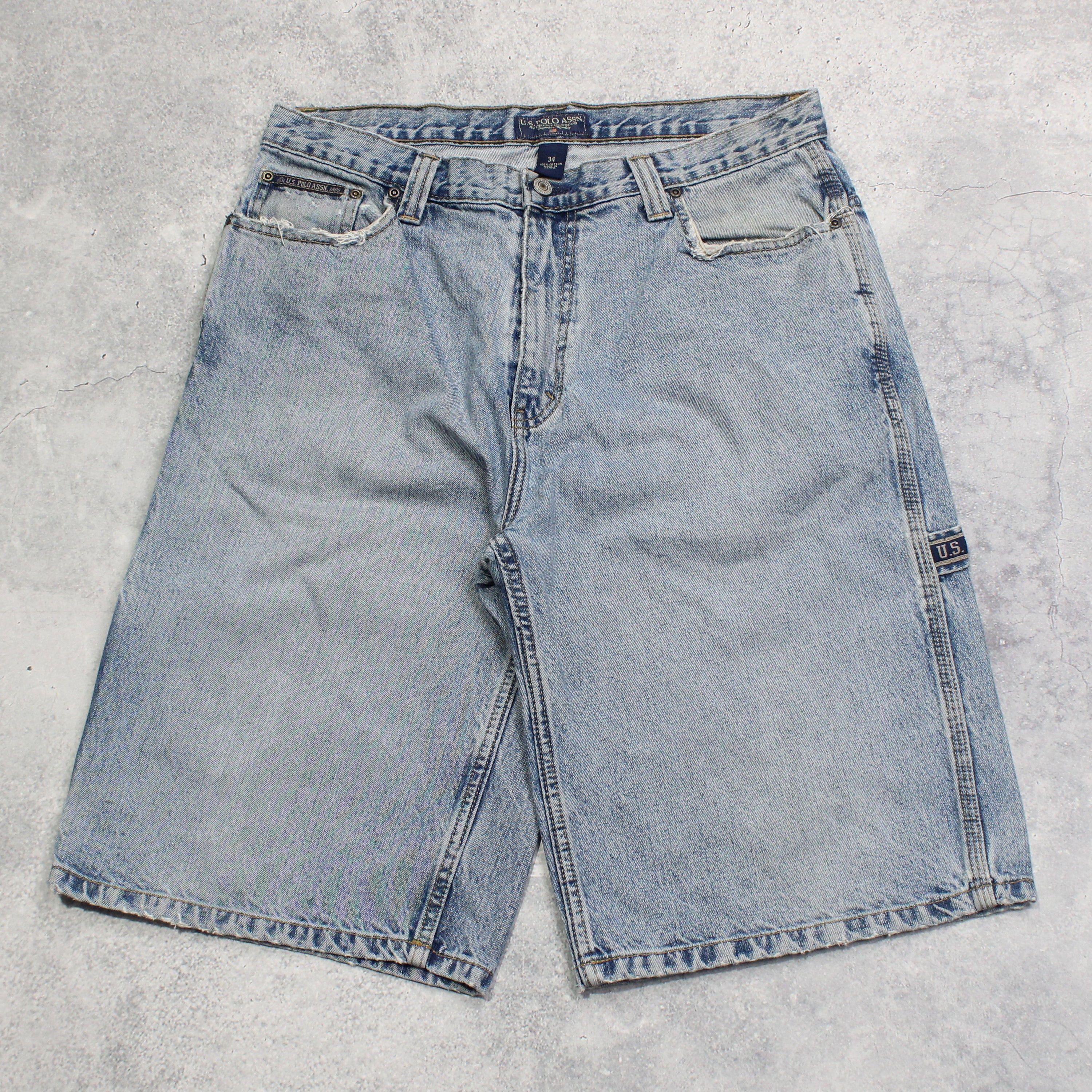 2000s U.S. Polo Assn. Cargo Shorts Carpenter