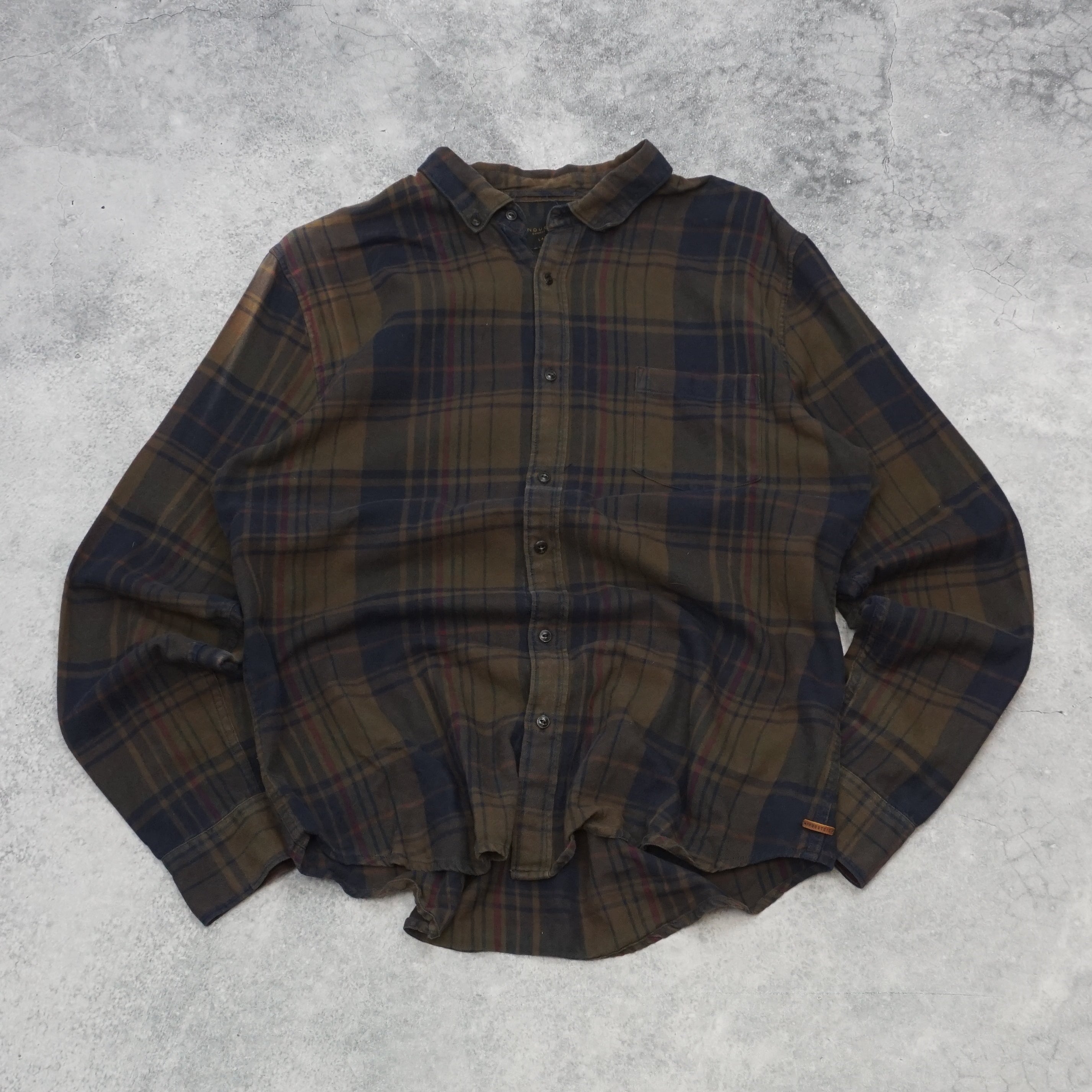 Industrie Plaid Button Up Shirt