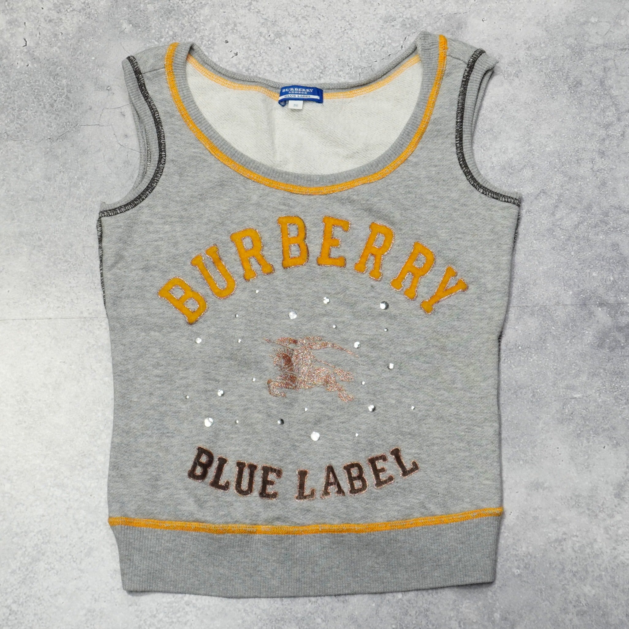 2000s Burberry Blue Label Tank Top