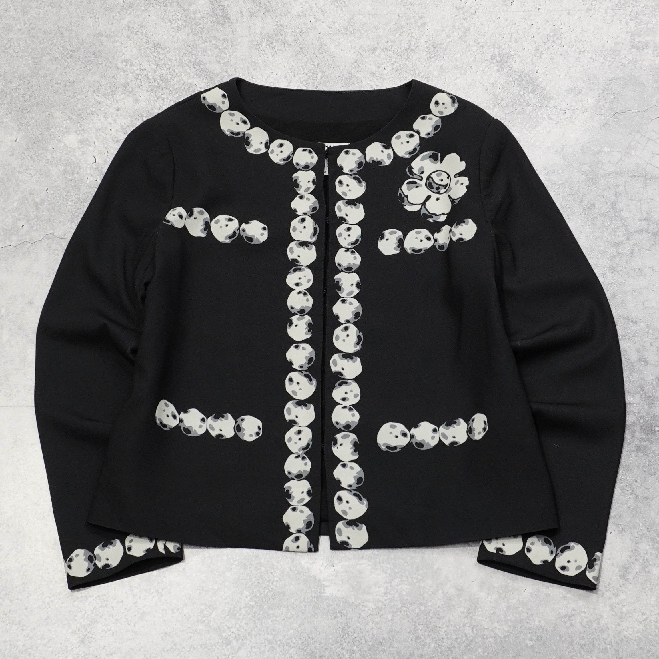 2000s Moschino Hook & Eye Clasp Blazer