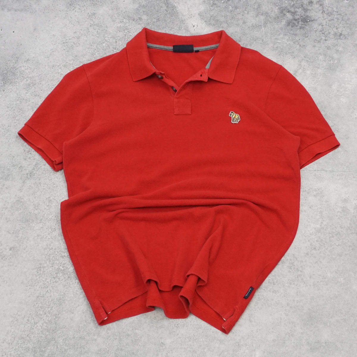 2000s Paul Smith Jeans Zebra Badge Polo