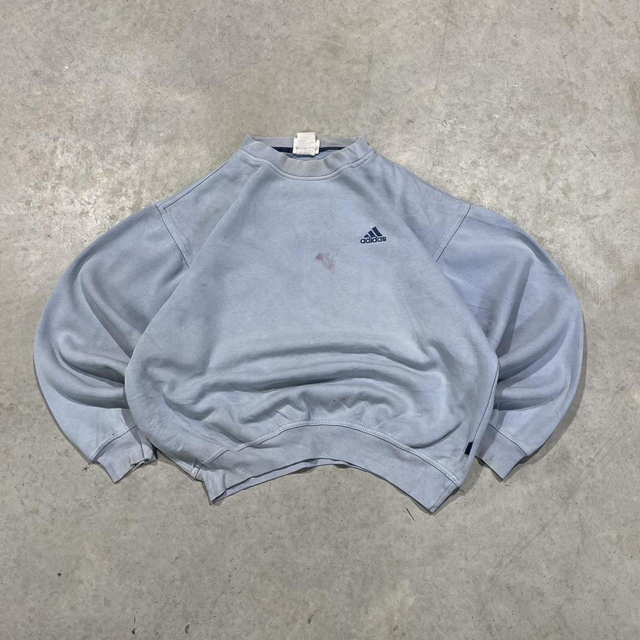 2000s Adidas Oversized Crewneck Sweater