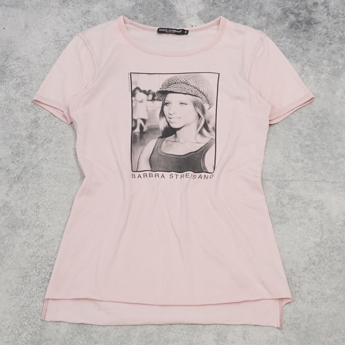 2000s Dolce & Gabbana Barbra Streisand Graphic T-Shirt